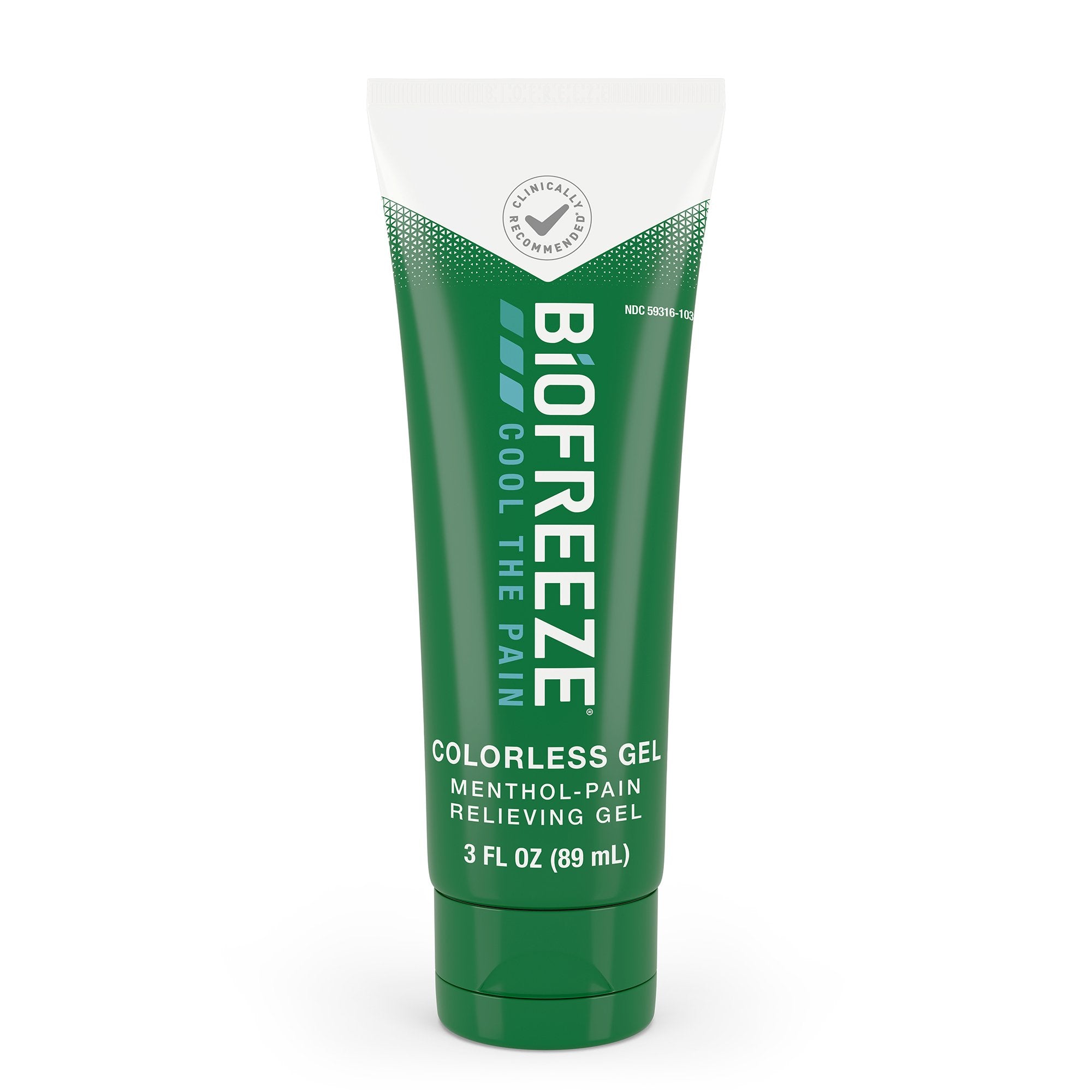 Biofreeze Classic Menthol Pain Relieving Colorless Gel