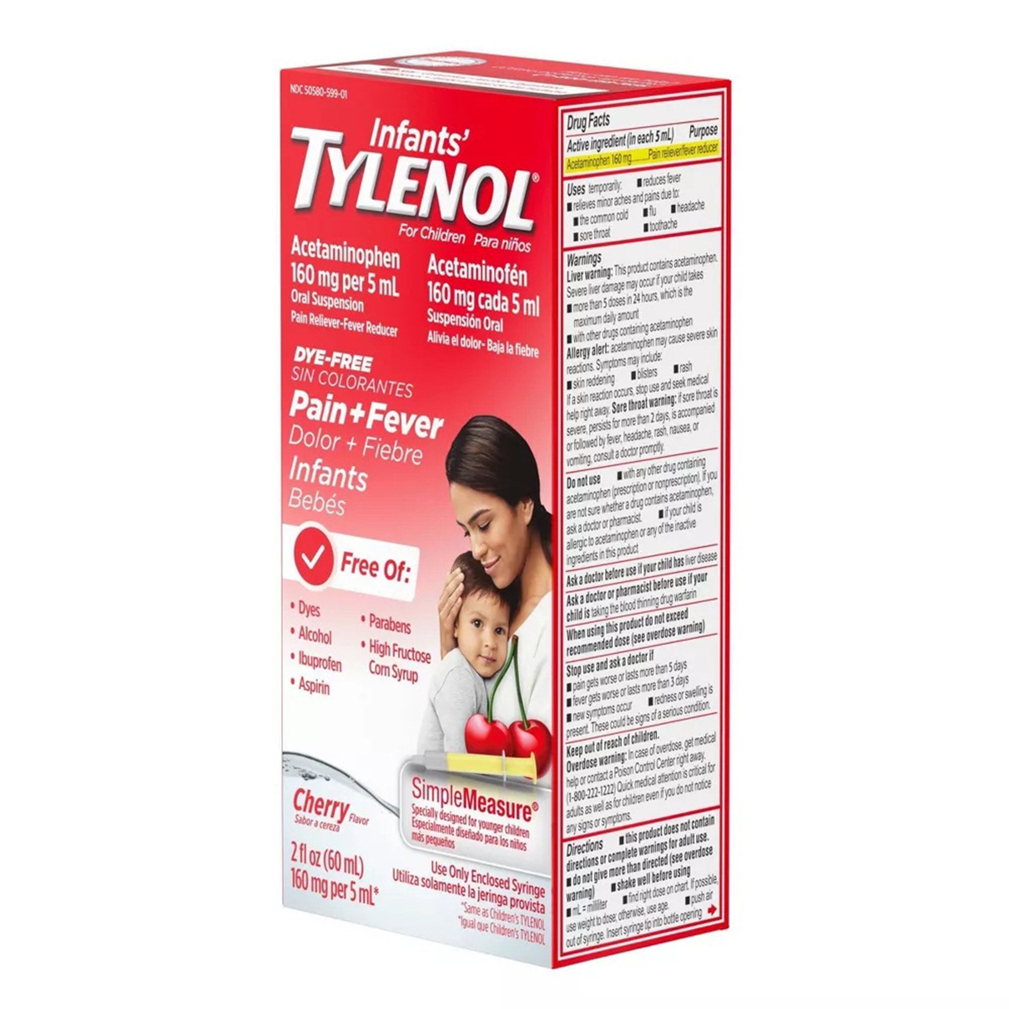 Infants' Tylenol® Acetaminophen Children's Pain Relief