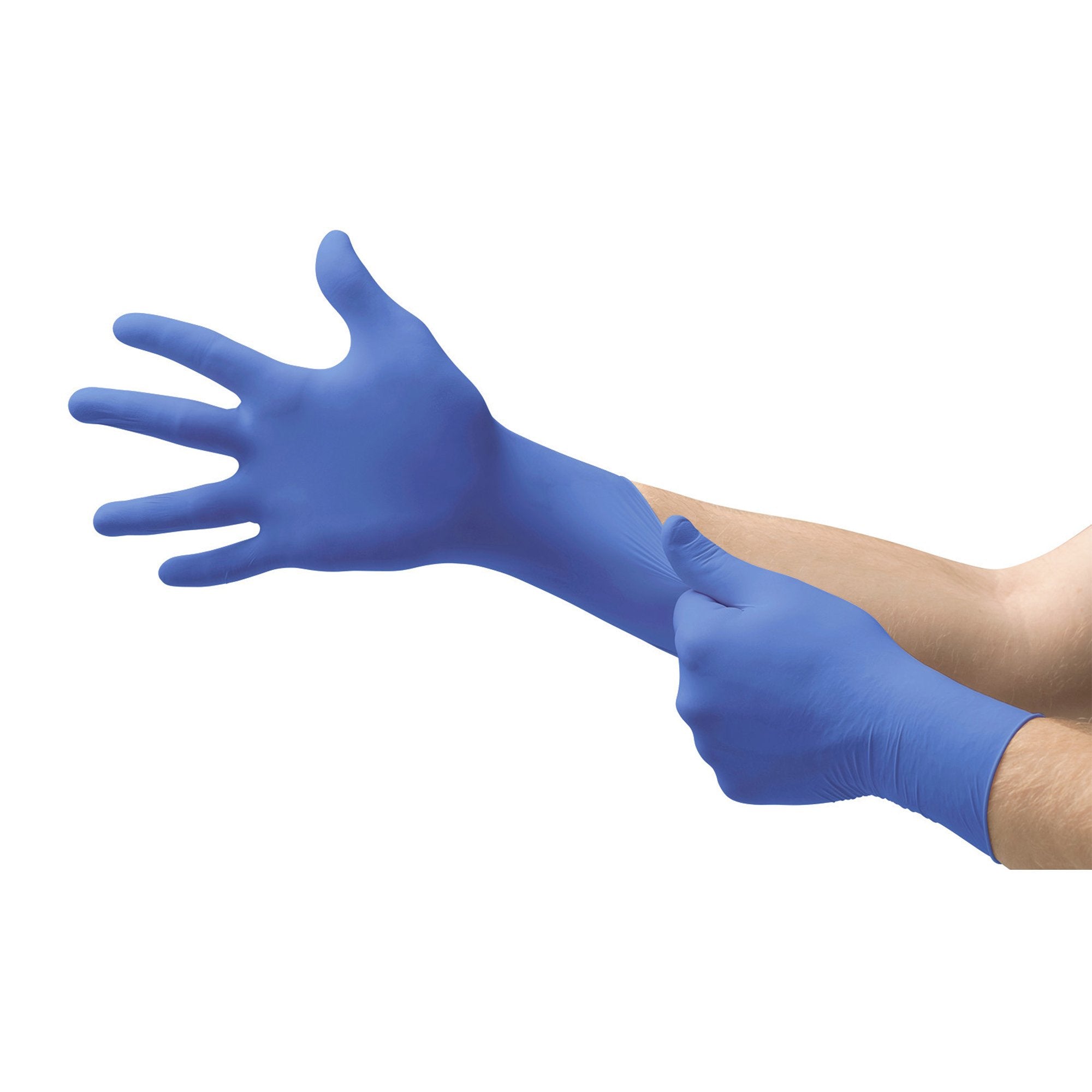 Micro-Touch® Nitrile Exam Glove, Small, Blue