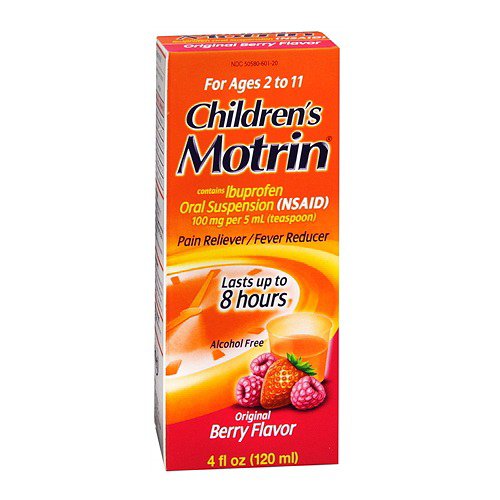 Children's Motrin® Ibuprofen Children's Pain Relief, Berry Flavor