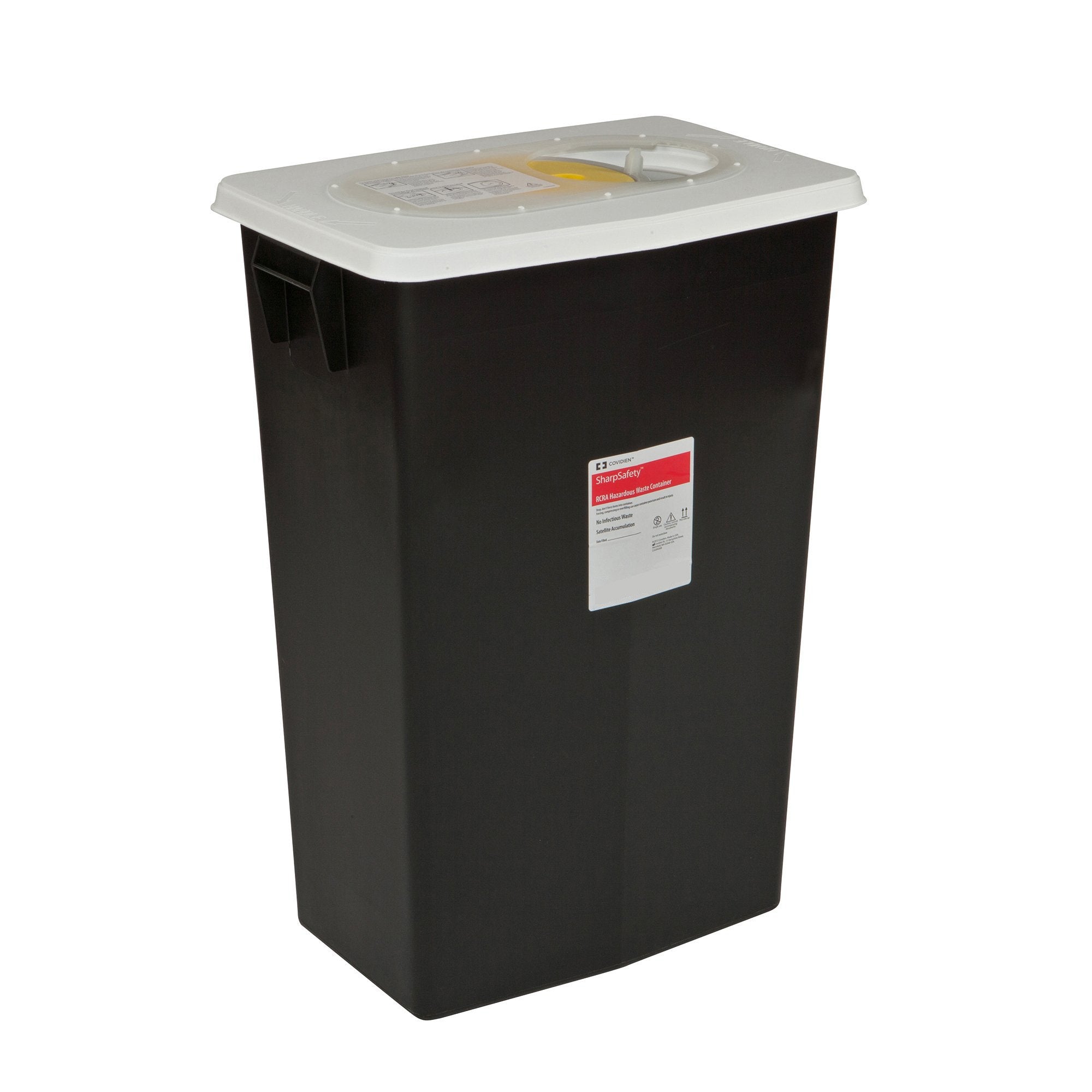 SharpSafety™ RCRA Waste Container, 8 Gallon, 17¾ x 11 x 15½ Inch