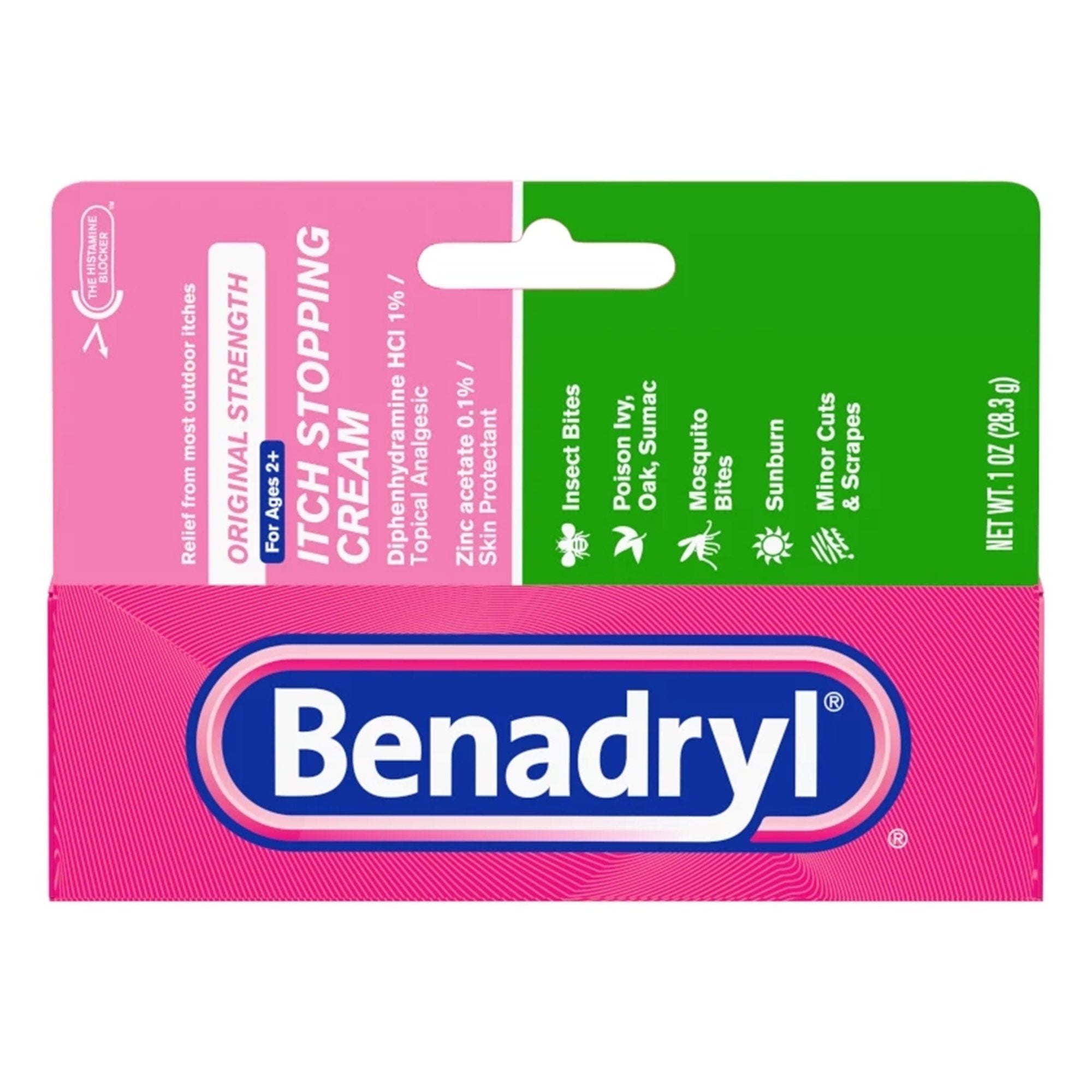 Benadryl® Itch Stopping Cream