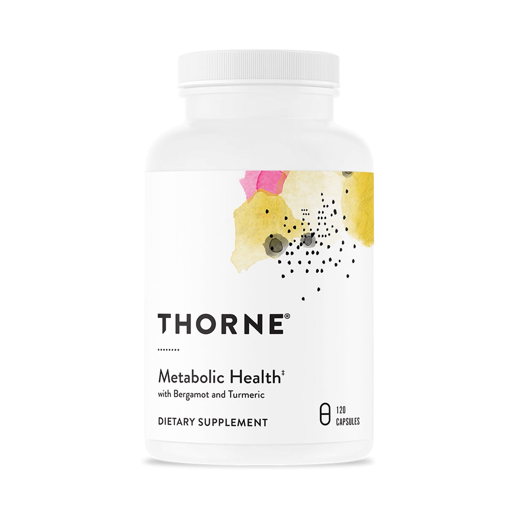 Thorne® Metabolic Health with Bergamot and Turmeric Dietary Supplement