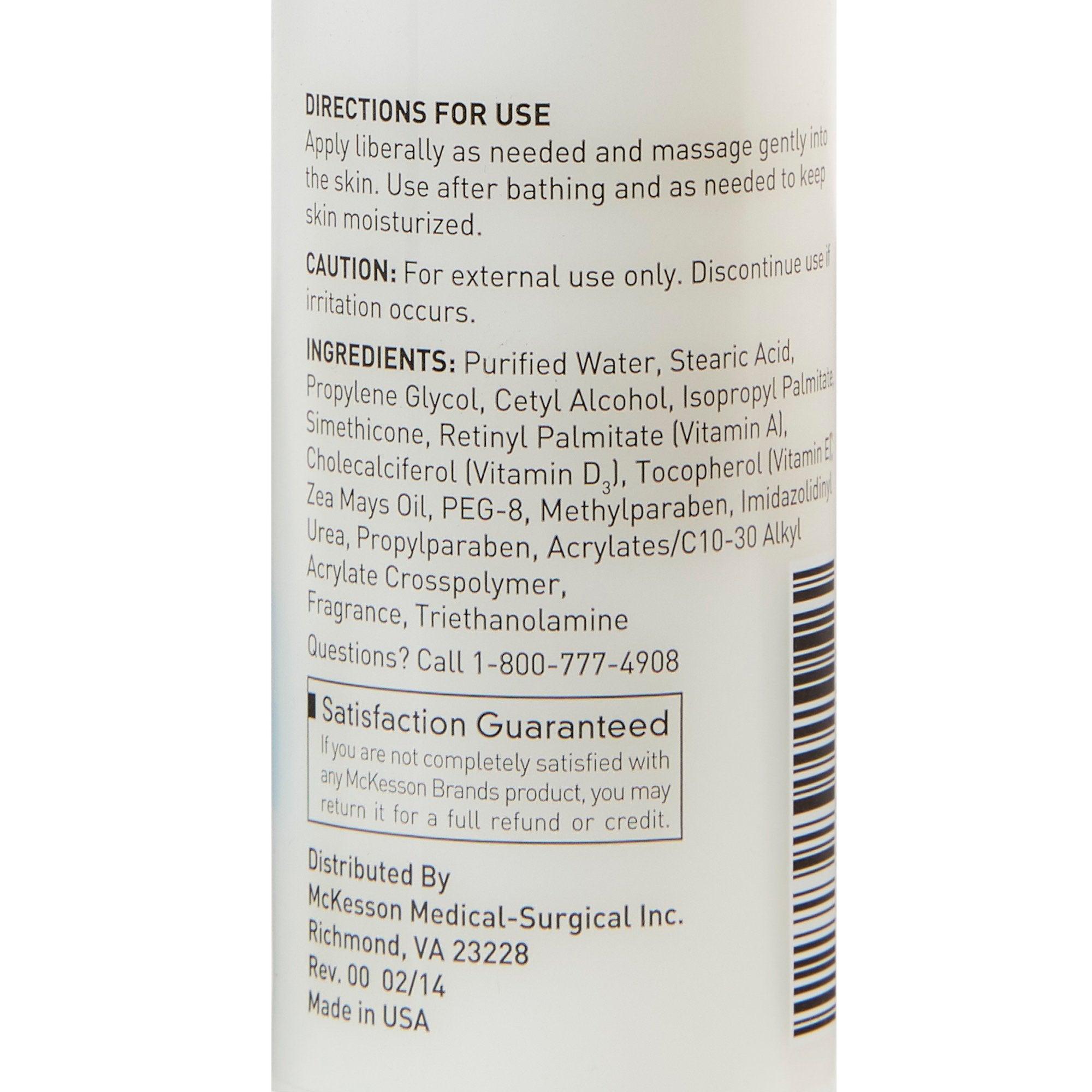 McKesson Moisturizing Body Lotion, 4 oz. Bottle