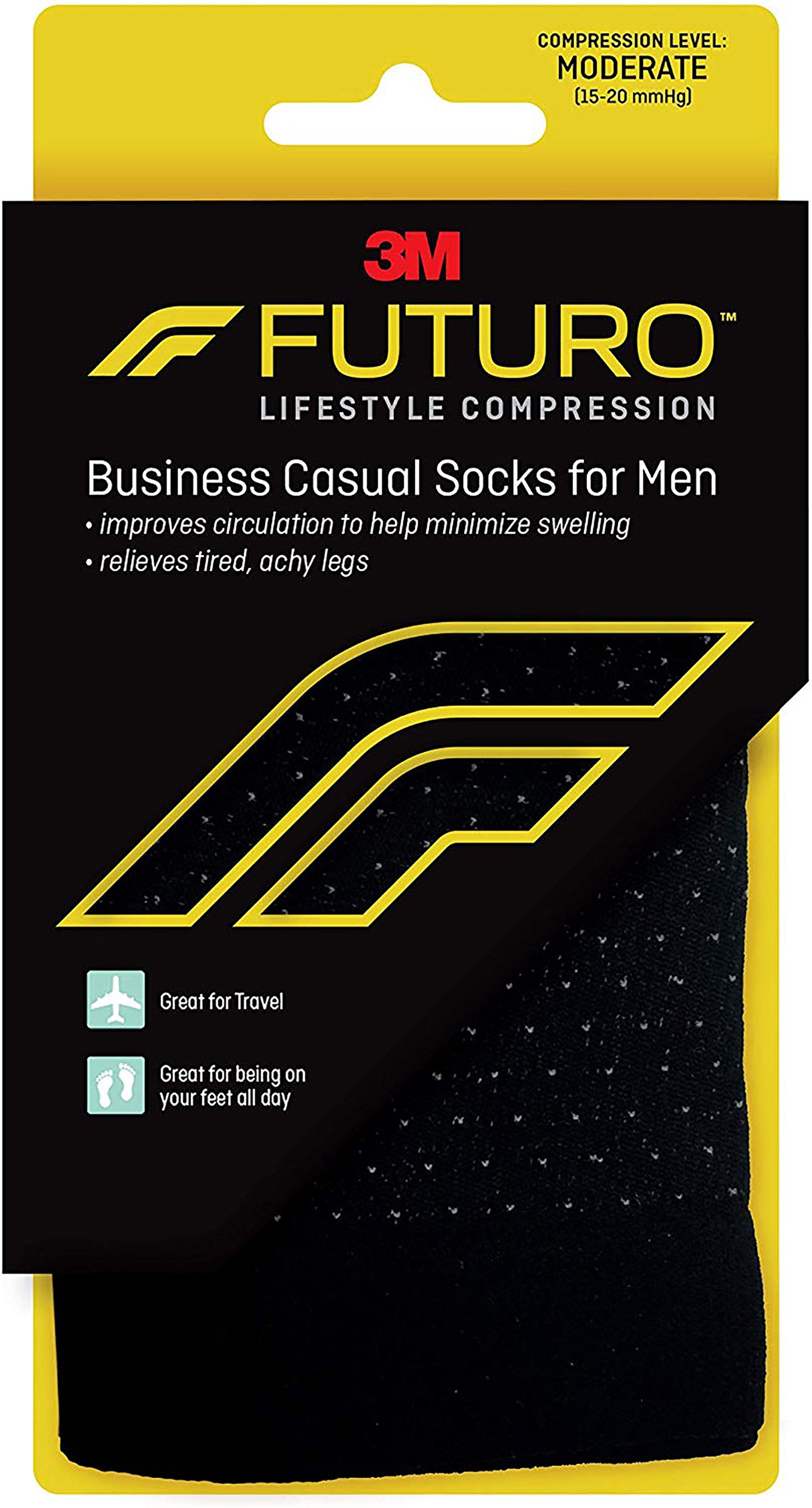 FUTURO™ Business Casual Socks, Medium