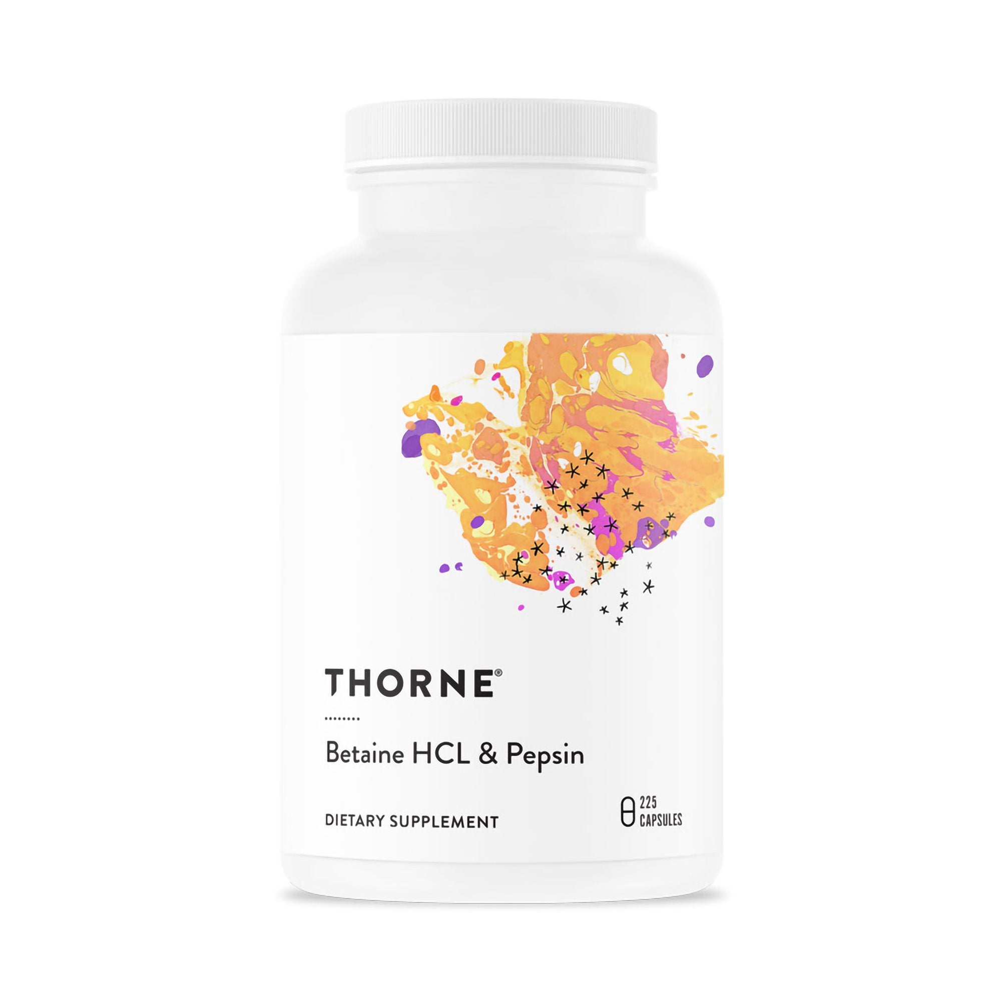 Thorne® Betaine HCL & Pepsin Dietary Supplement