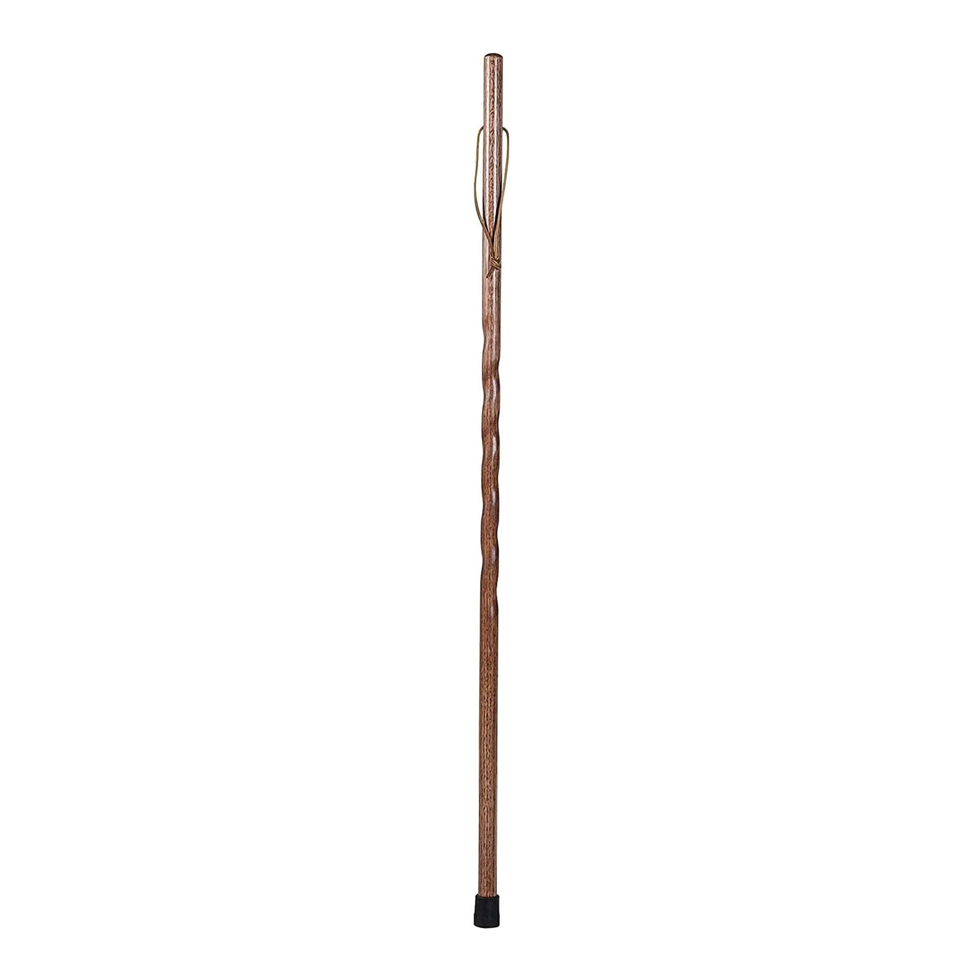 Brazos™ Twisted Oak Backpacker Handcrafted Walking Stick, 58-Inch Height