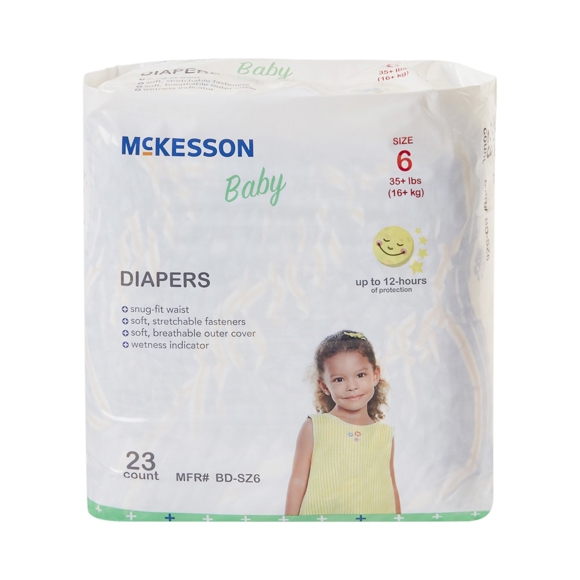 McKesson Baby Diaper, Size 6