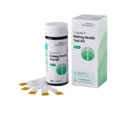 Clinistix™ Urinalysis Test Kit for Albumin / Creatinine / Creatinine Ratio test