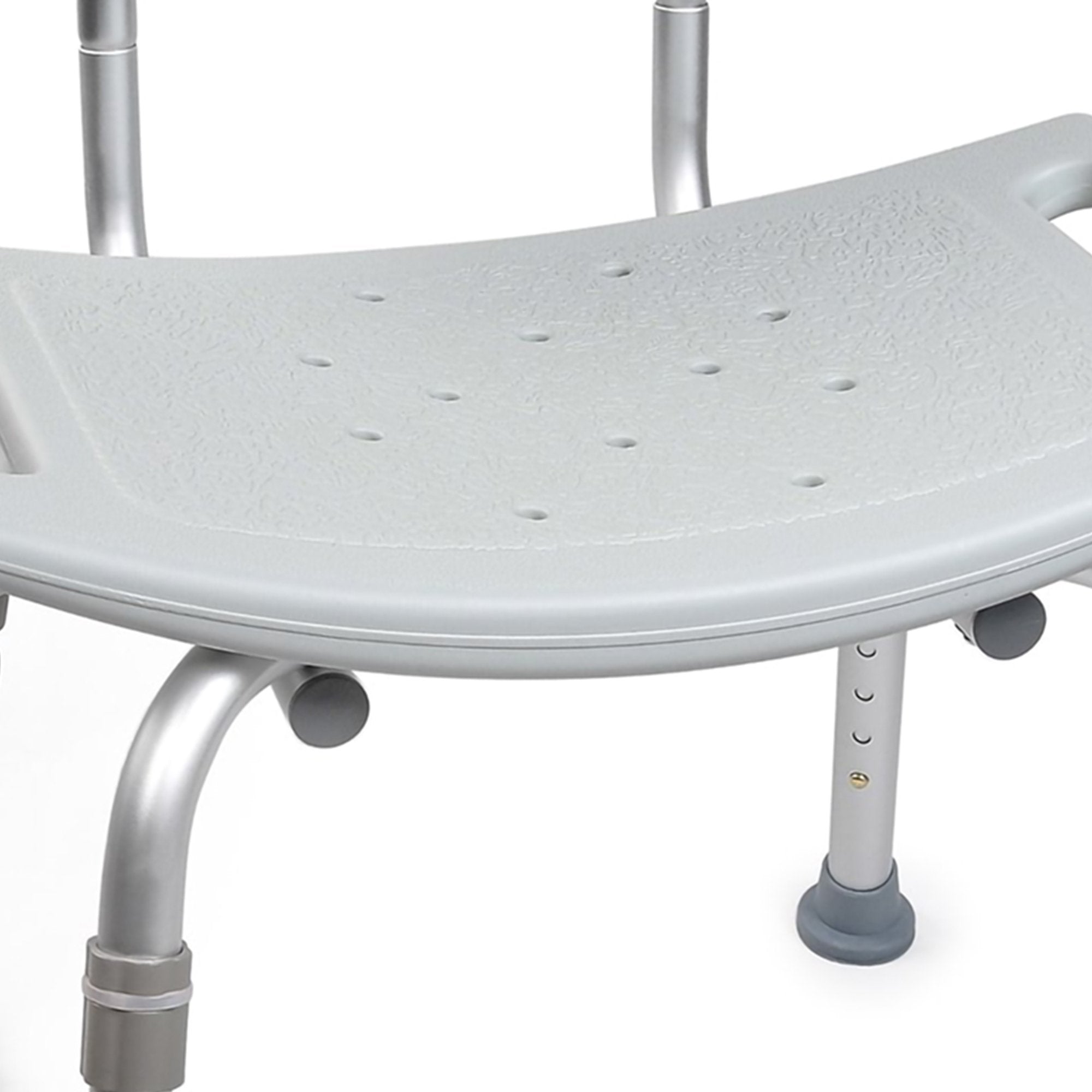 McKesson Aluminum Bath Transfer Bench with Removable Back