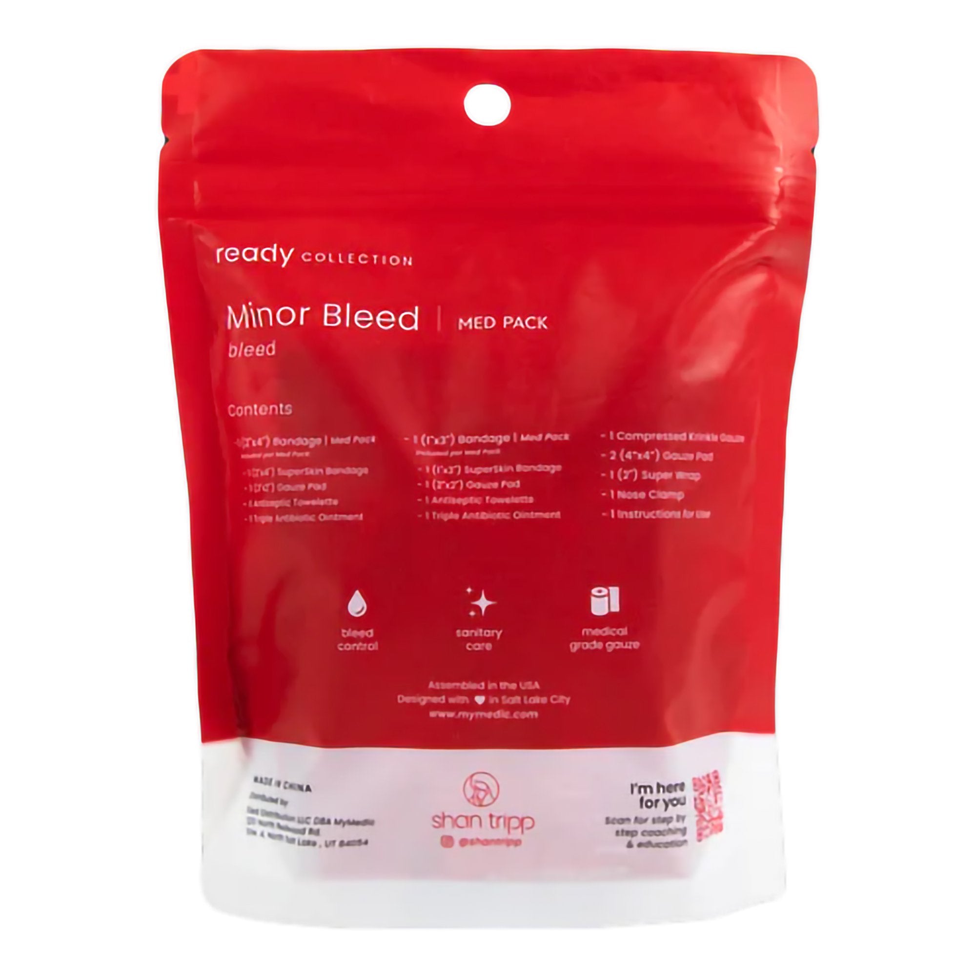 My Medic™ Ready Minor Bleed Med Pack First Aid Medical Pack