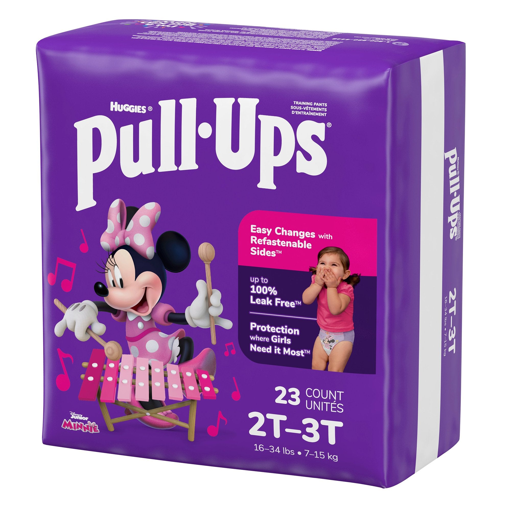 Pull-Ups® Learning Designs® for Girls Training Pants, 2T to 3T