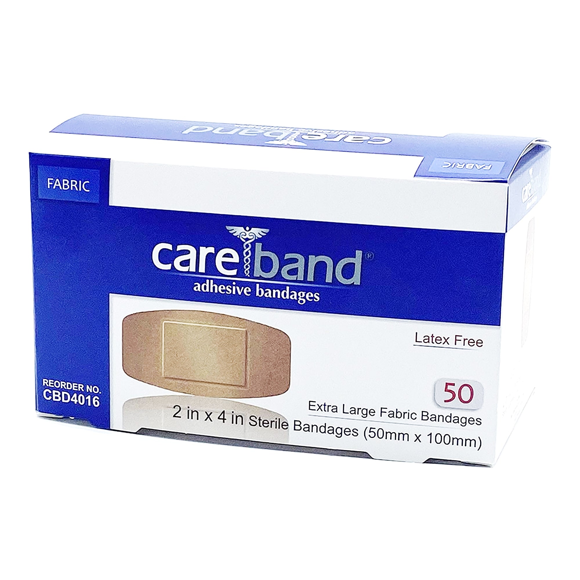 Careband™ Tan Adhesive Strip, 2 x 4 Inch