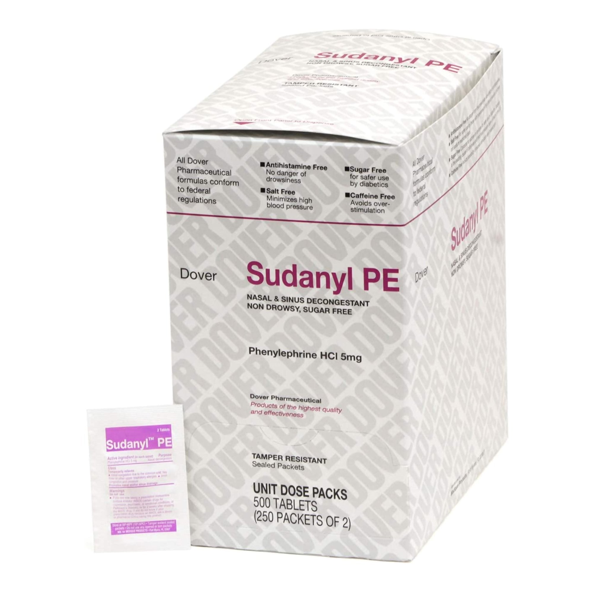 Sudanyl PE Phenylephrine HCl Sinus Relief