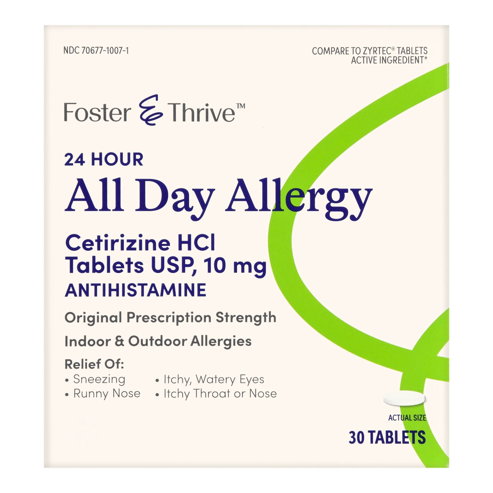 Foster & Thrive™ Cetirizine Allergy Relief