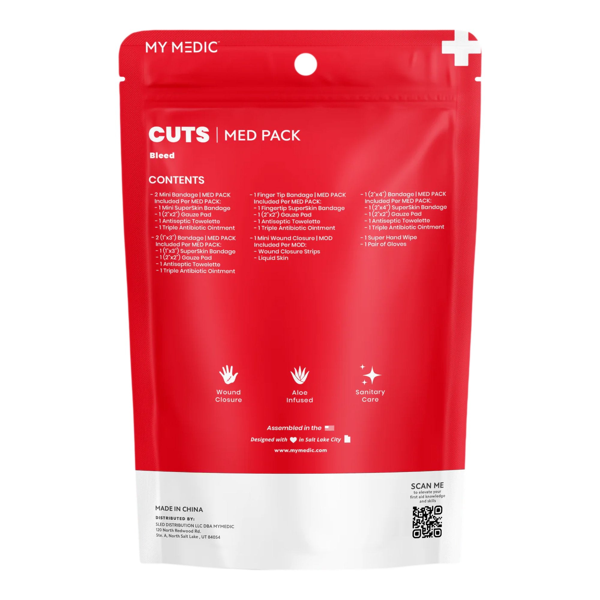 My Medic™ Med Packs Cuts First Aid Medical Pack