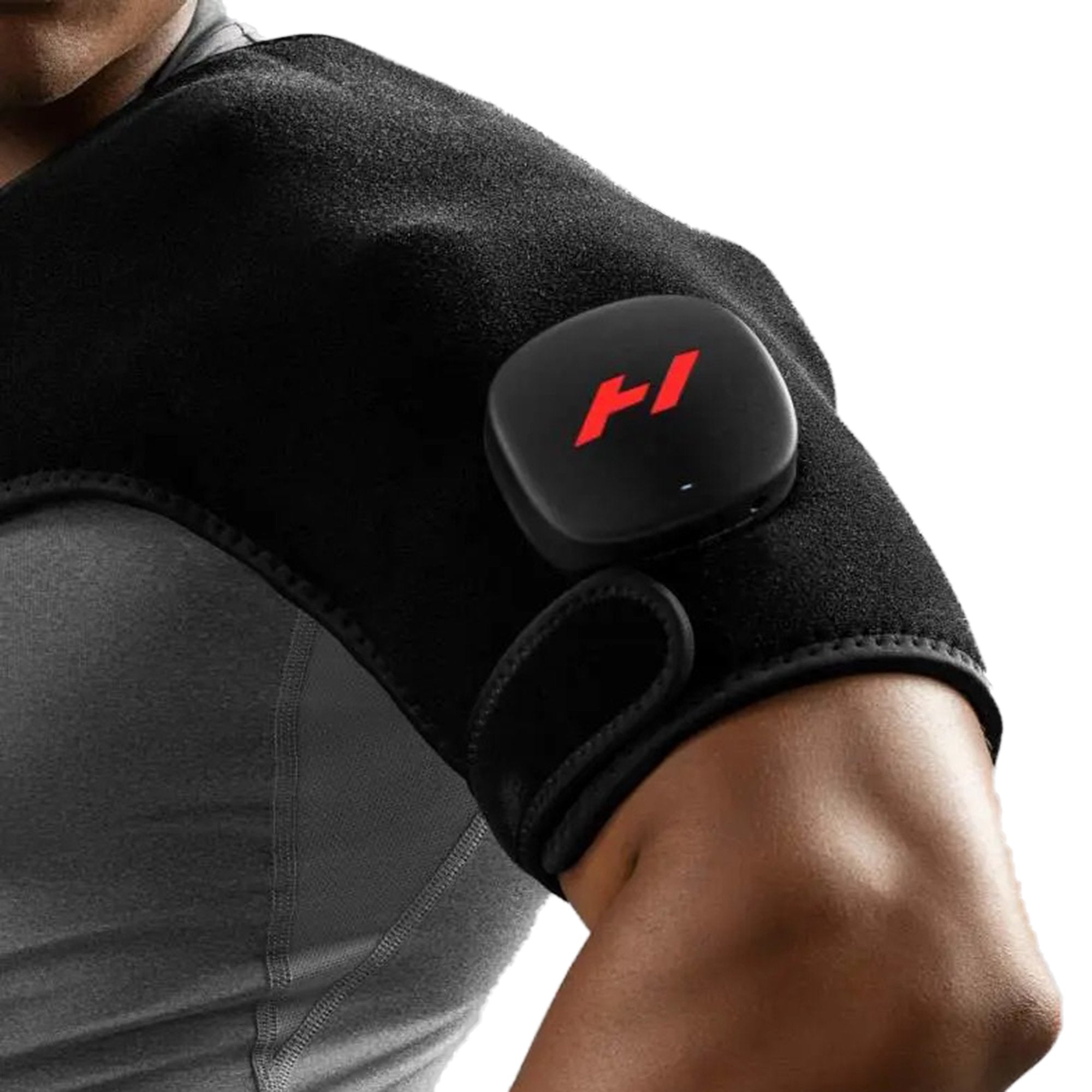 Hyperice Venom 2 Shoulder Heat and Massage Therapy Wrap, One Size Fits Most Left Shoulders
