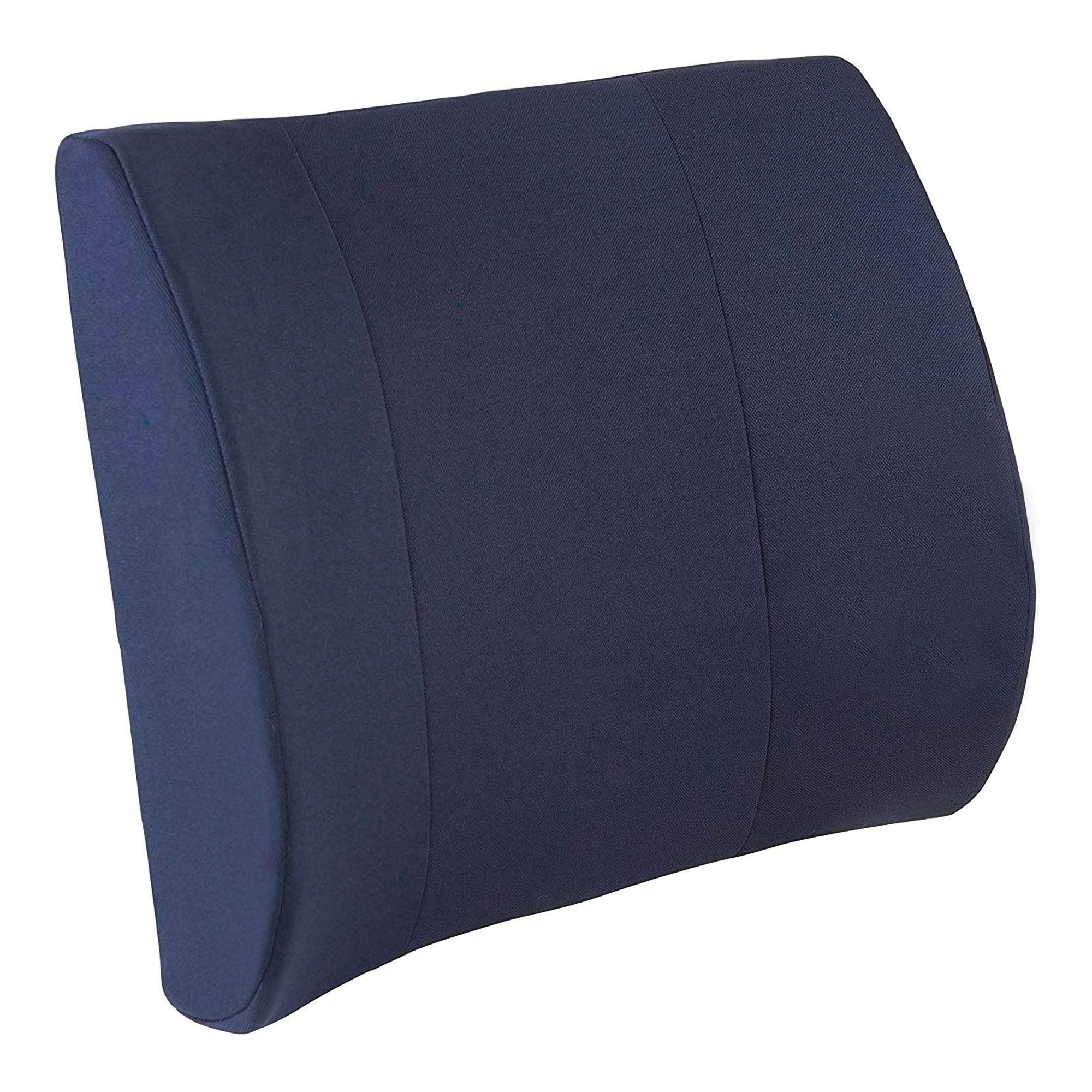 DMI® Memory Foam Lumbar Seat Cushion, Navy Blue