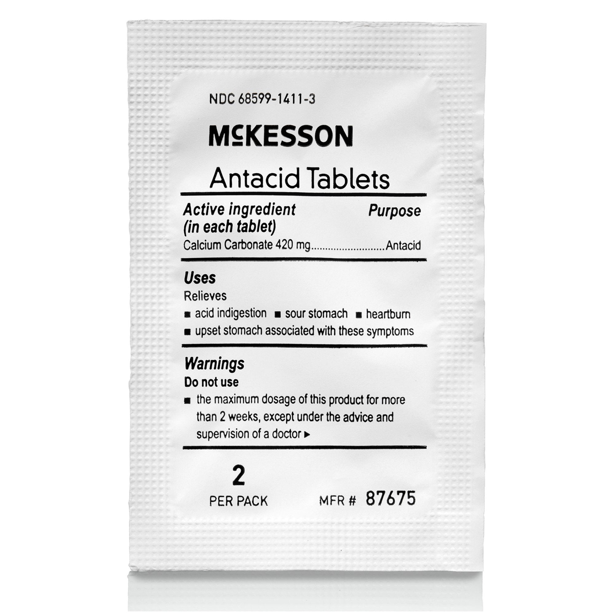 McKesson Calcium Carbonate Antacid