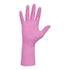 Pink Underguard Nitrile Extended Cuff Length Exam Glove, Small, Pink
