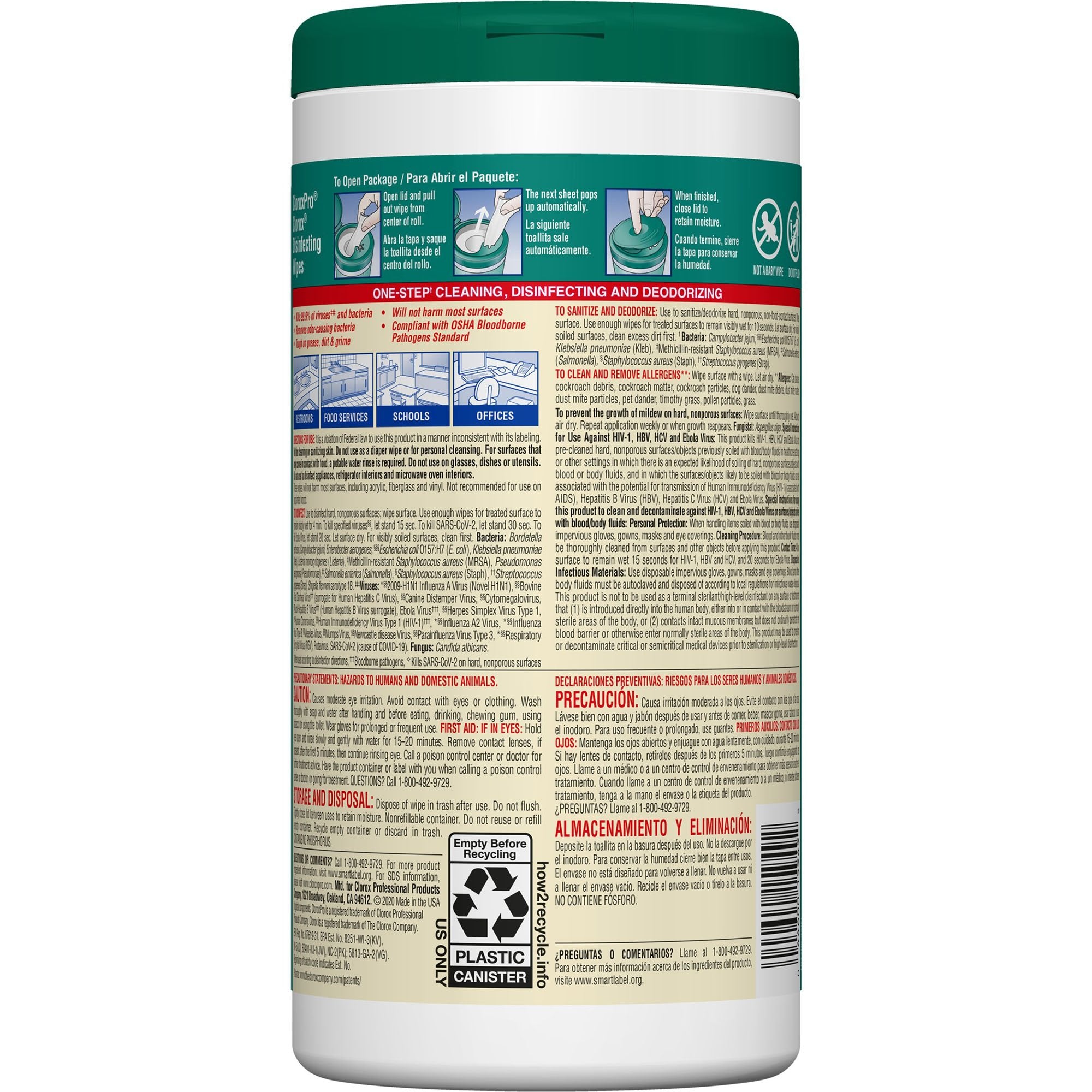 Clorox® Surface Disinfectant Wipes