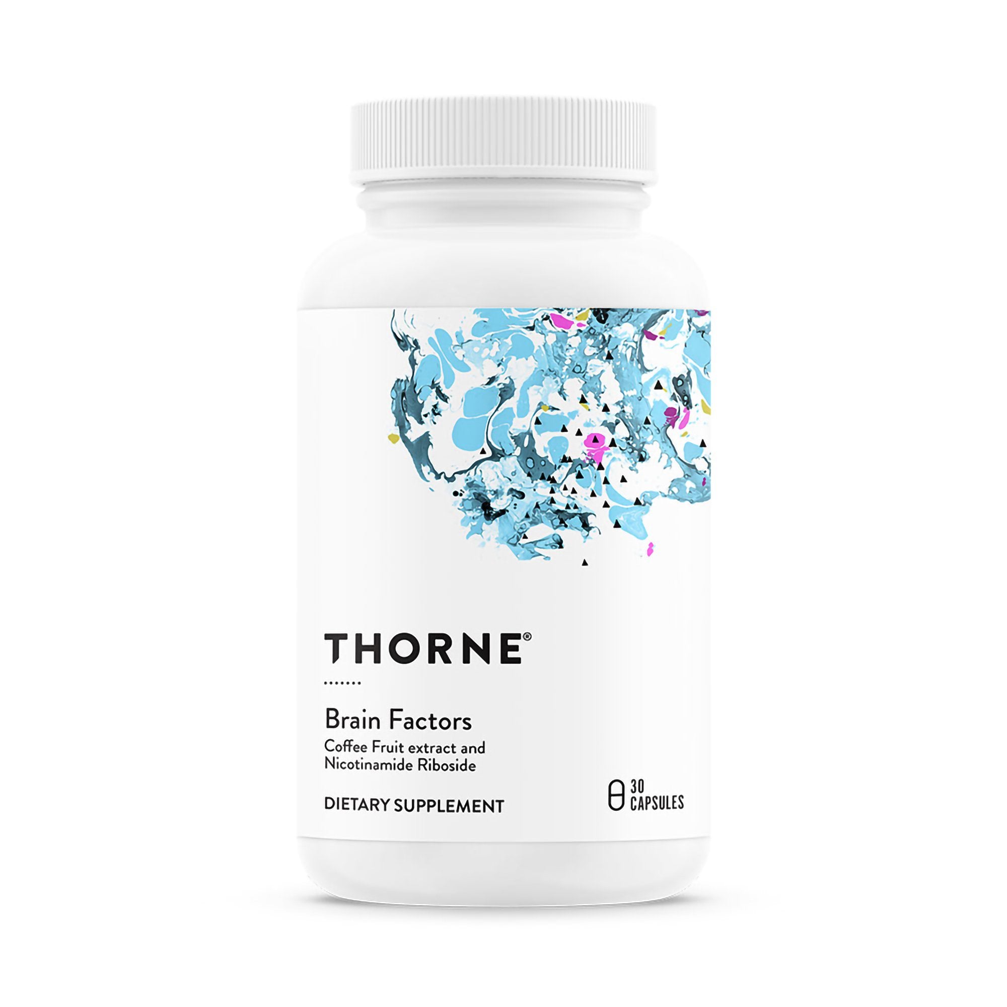 Thorne® Brain Factors Coffee Fruit extract and Nicotinamide Riboside Dietary Supplement