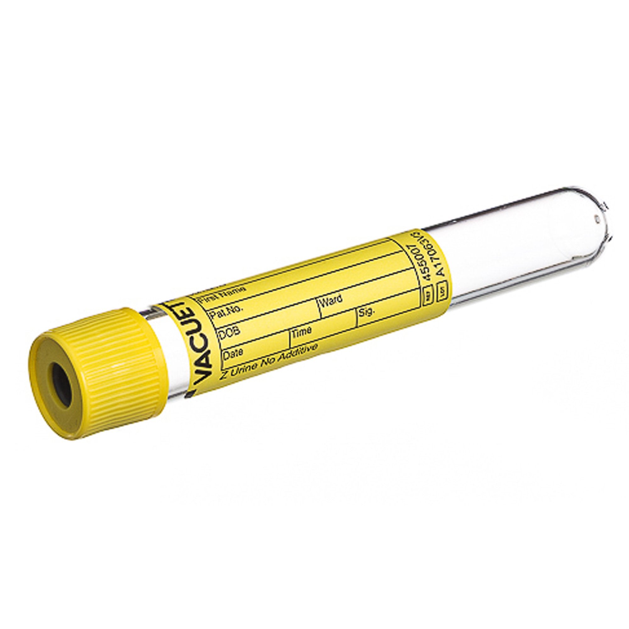 Vacuette® Z Urine No Additive Urinalysis Tube, 10 mL, 16 x 100 mm