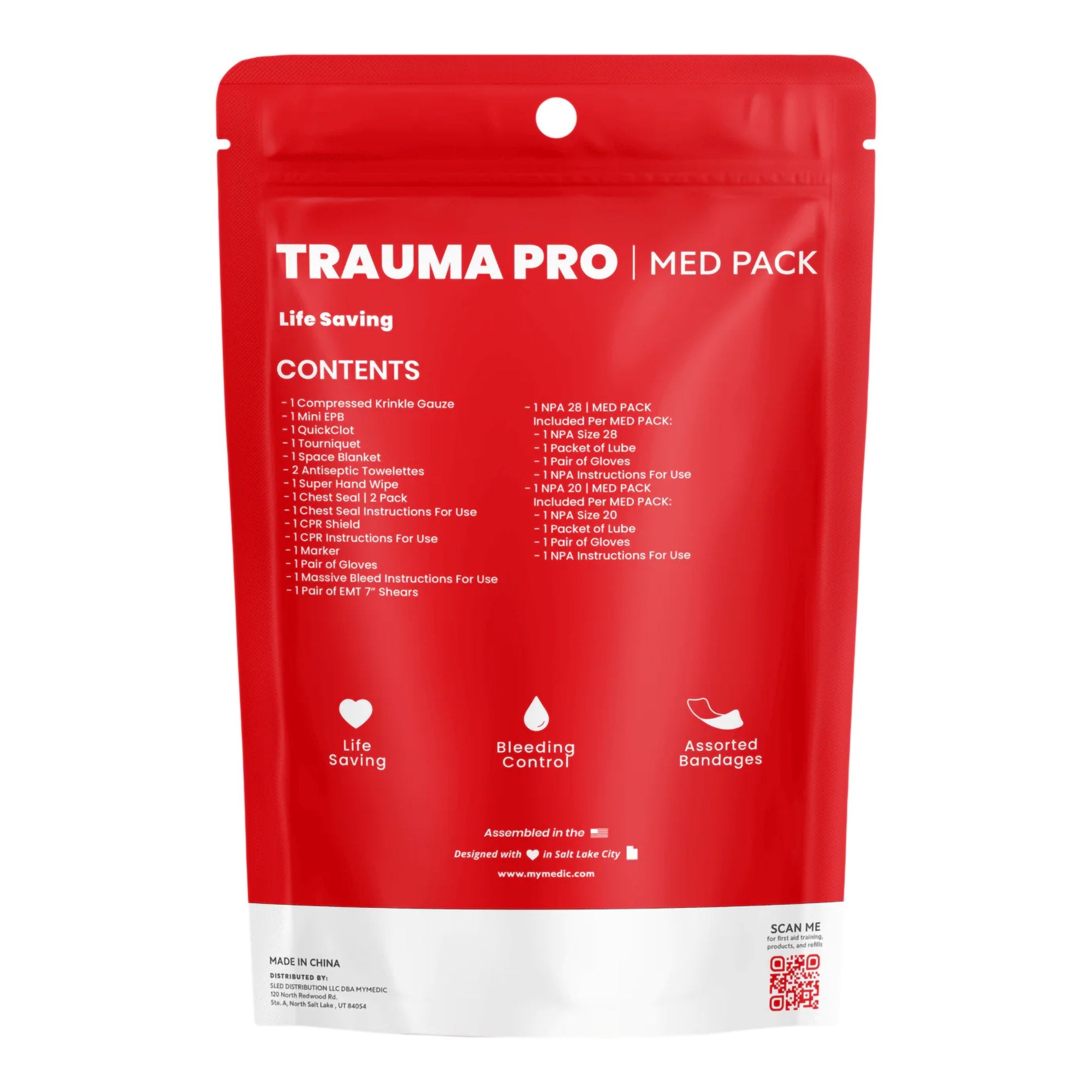 My Medic™ Med Packs Trauma Pro First Aid Kit