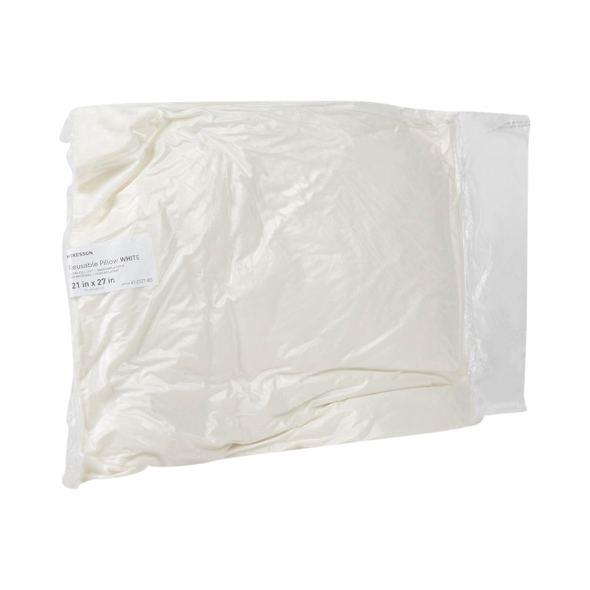 McKesson Reusable Bed Pillow, Polyester Cover, 21 x 27 in.