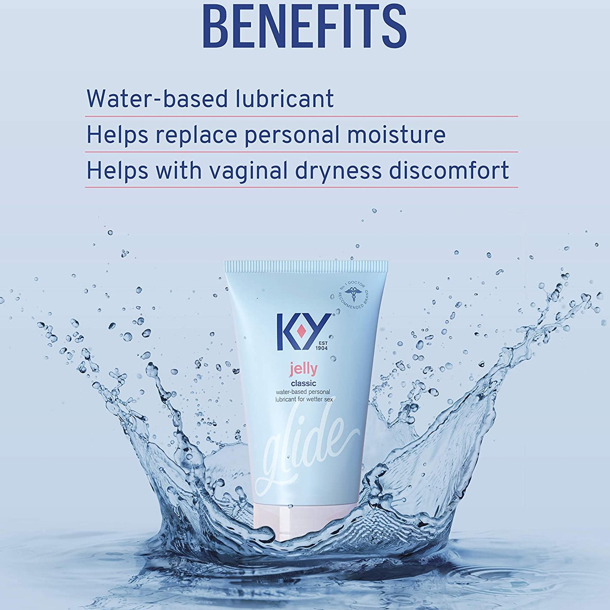 K-Y® Water / Glycerin / Hydroxyethylcellulose Personal Lubricant