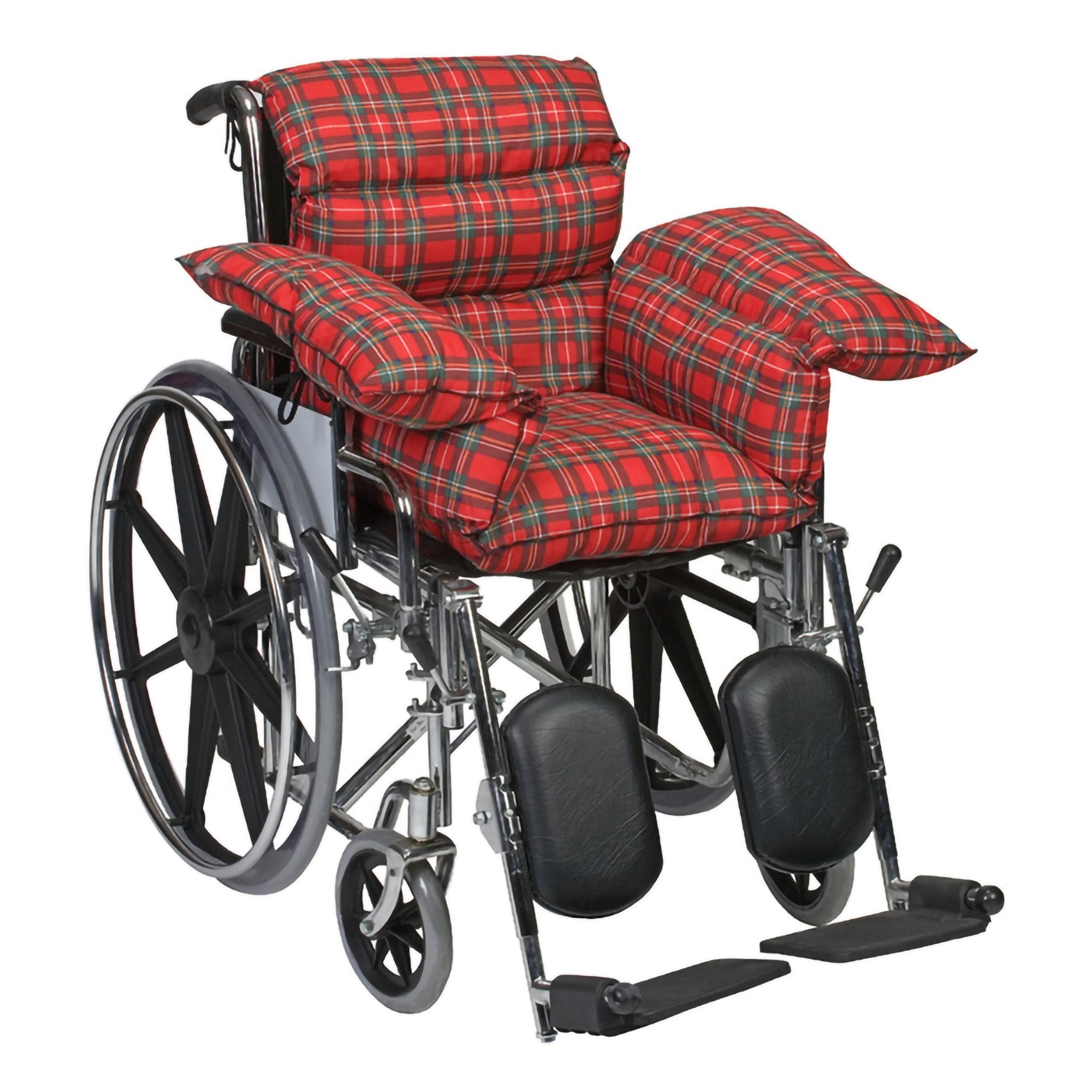 DMI® Comfort Wheelchair Cushion, Plaid