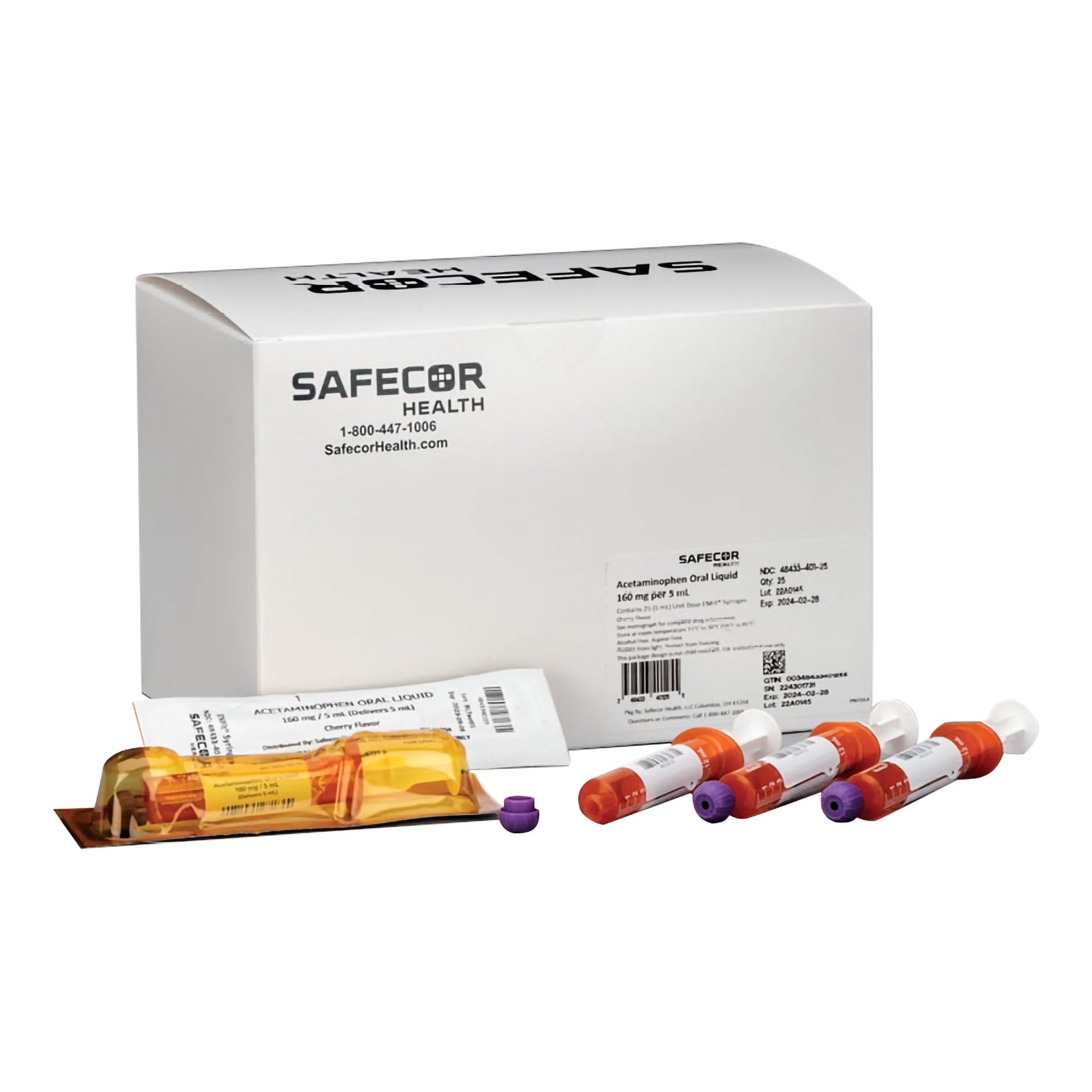 Safecor Health Acetaminophen Oral Suspension for Children