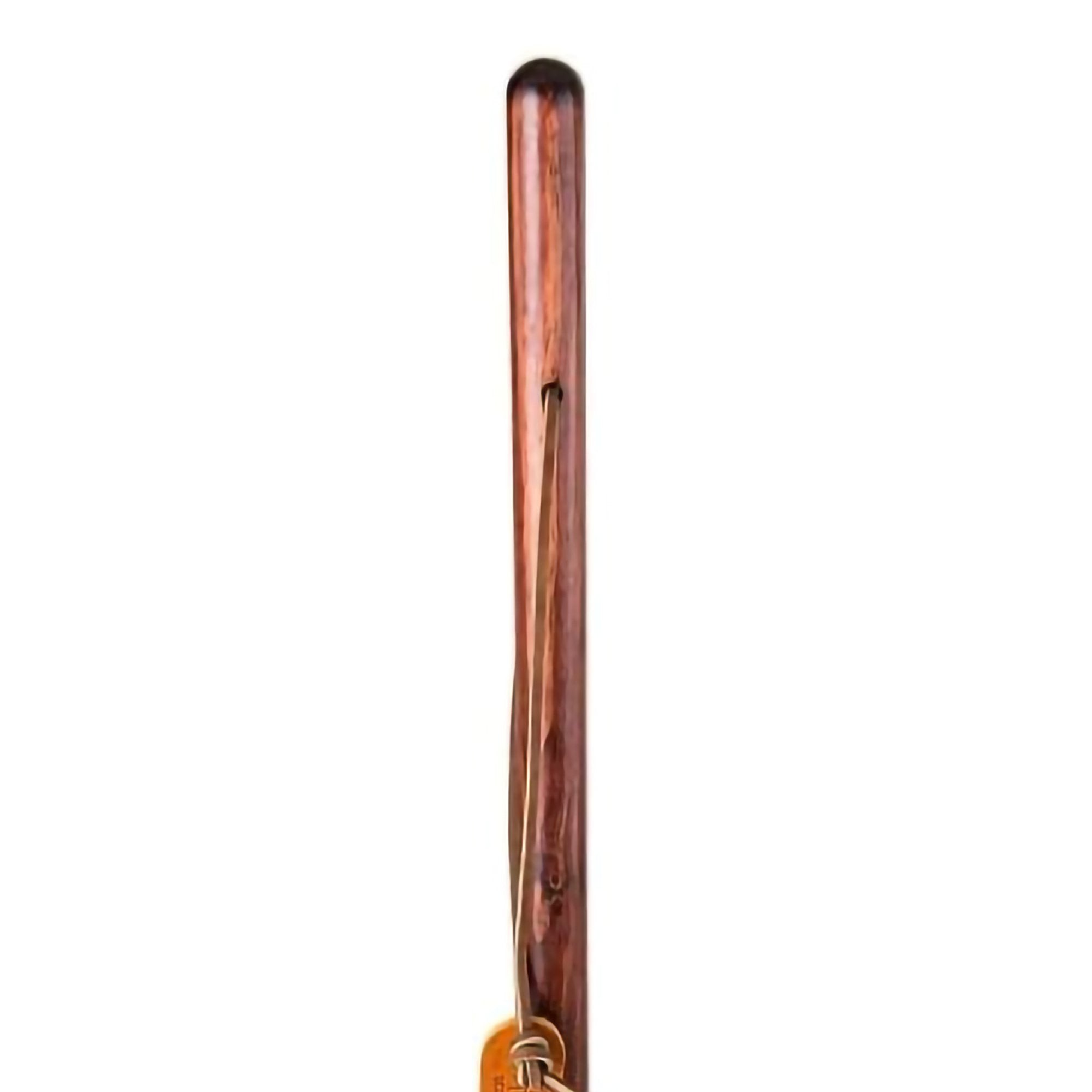 Brazos™ Traditional Straight Pine Handcrafted Walking Stick, 55-Inch, Red