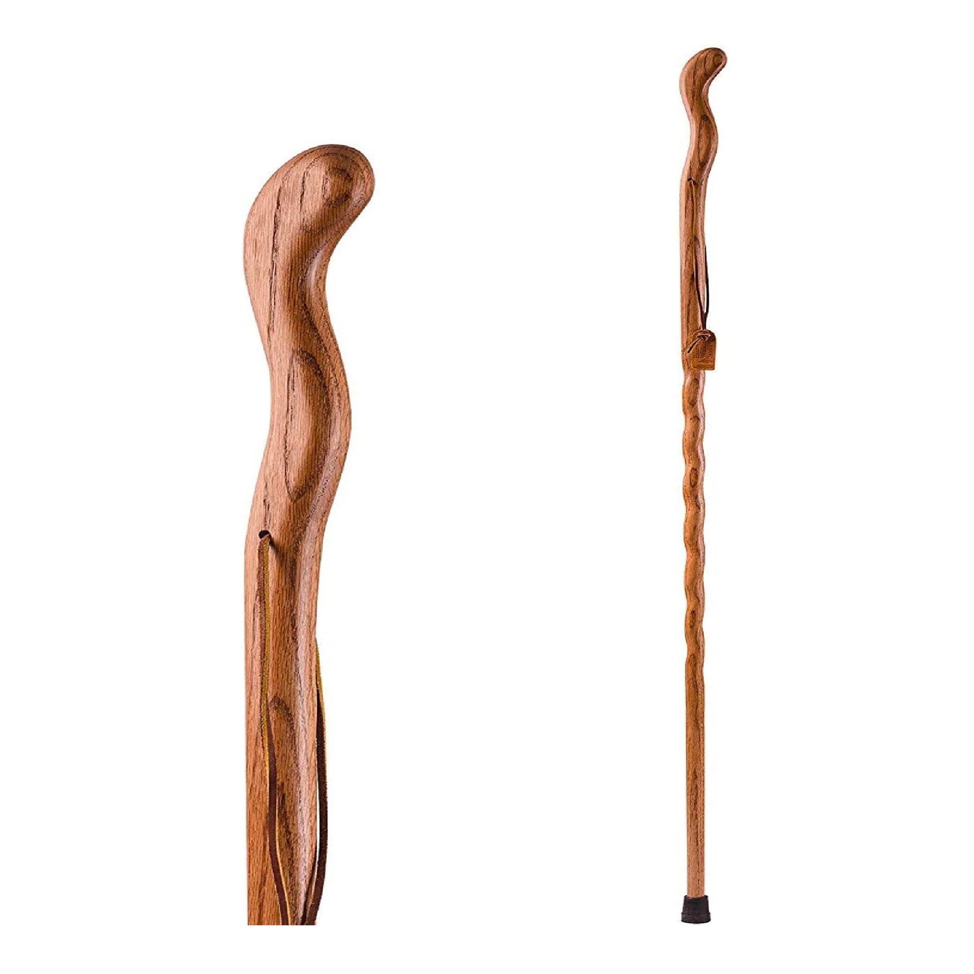 Brazos™ Twisted Cedar Backpacker Handcrafted Walking Stick, 48-Inch