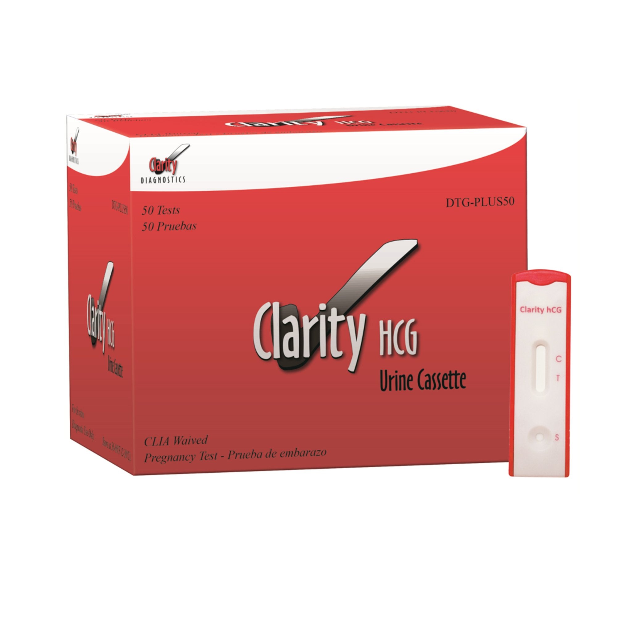 Clarity® hCG Pregnancy Fertility Reproductive Health Test Kit