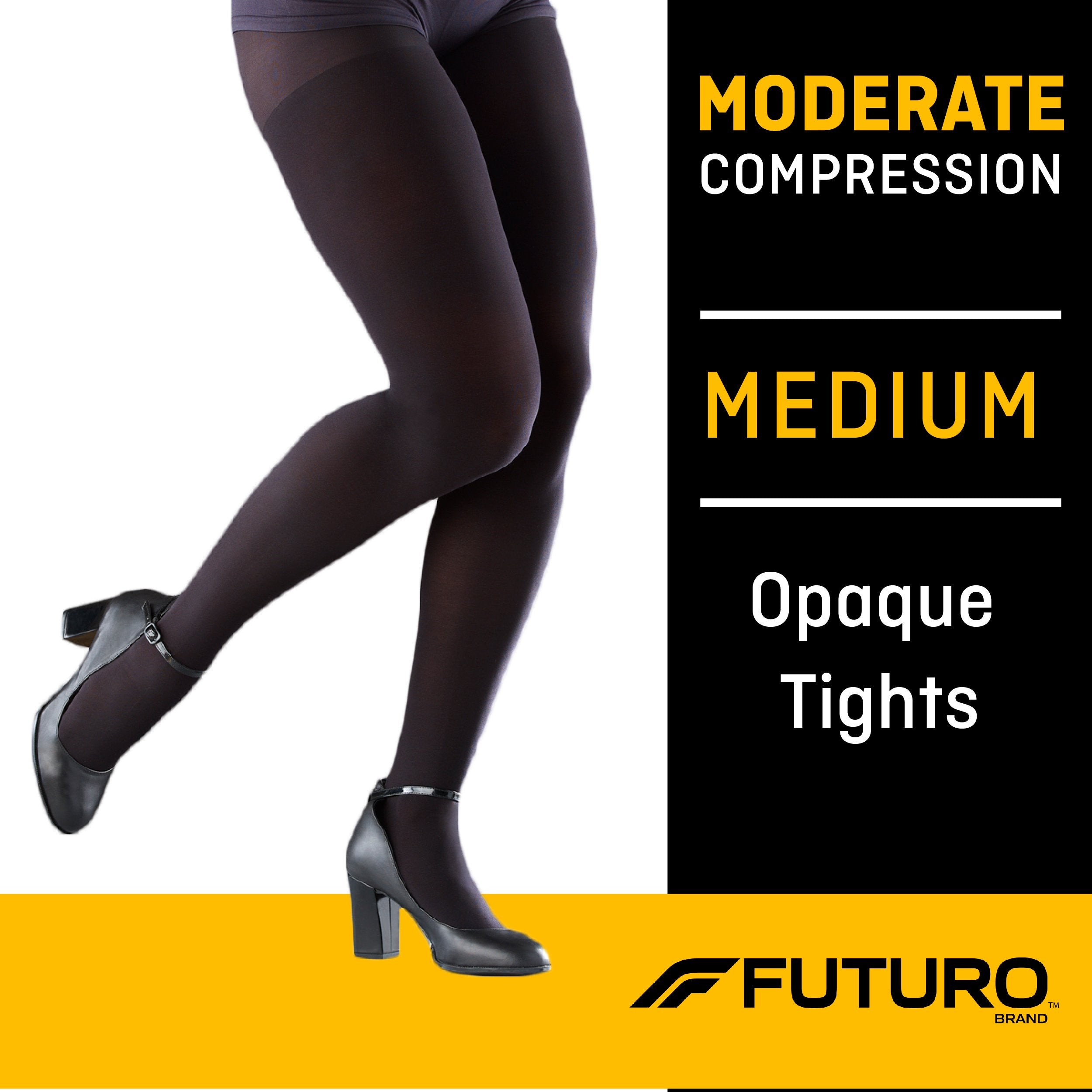 3M™ Futuro™ Opaque Compression Pantyhose, Medium