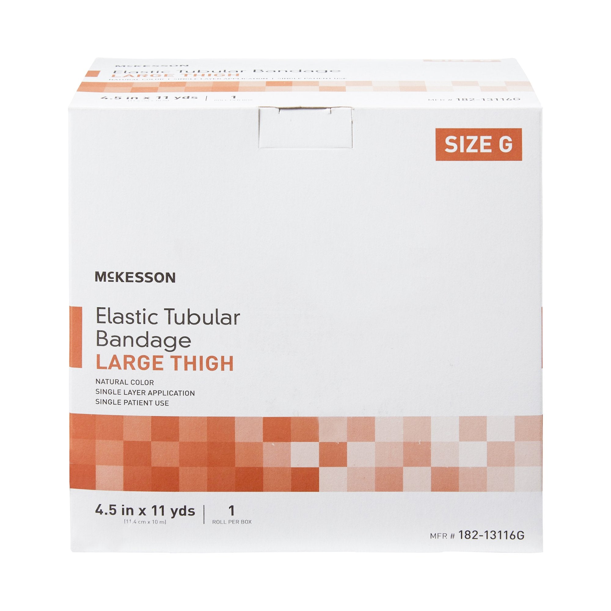 McKesson Elastic Tubular Support Bandage, 4-1/2 Inch x 11 Yard