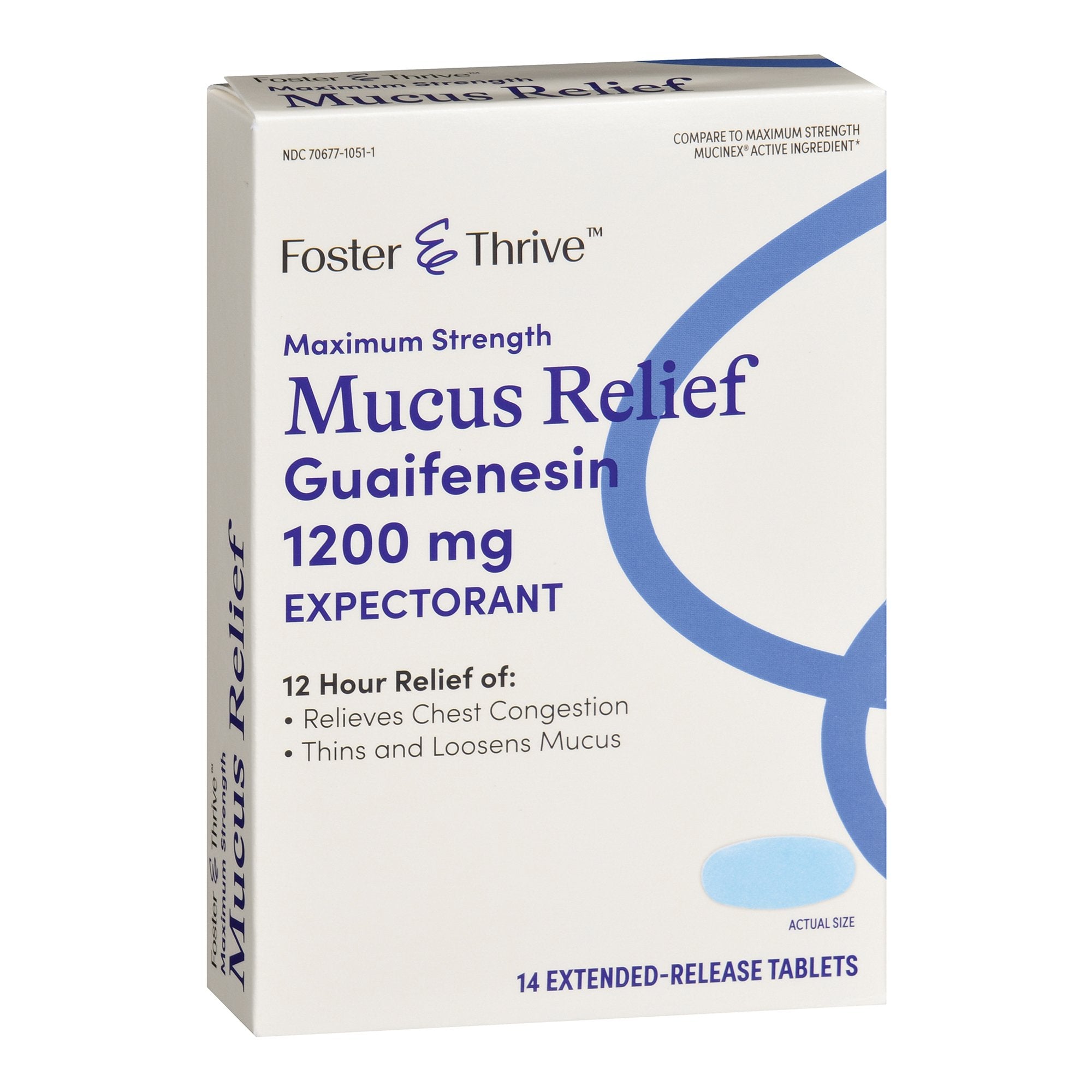 Foster & Thrive™ Guaifenesin Cold and Cough Relief