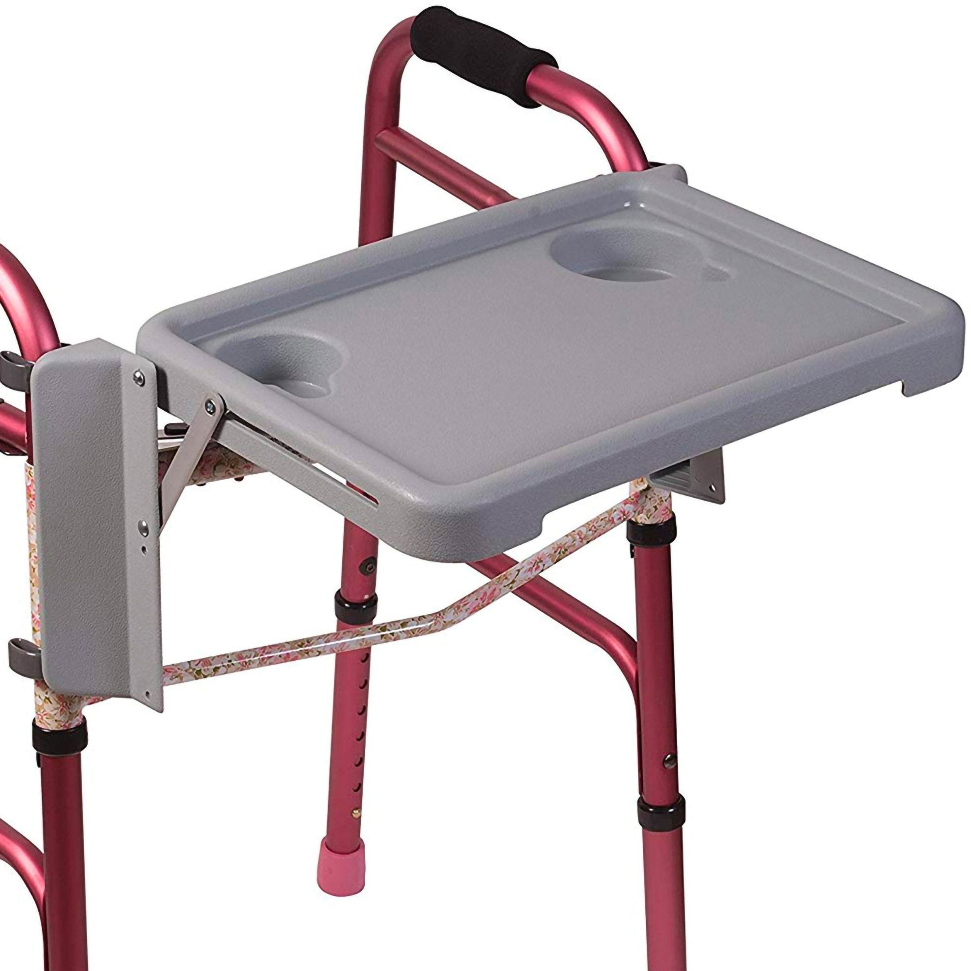 DMI® Folding Walker Tray with Cup Holders