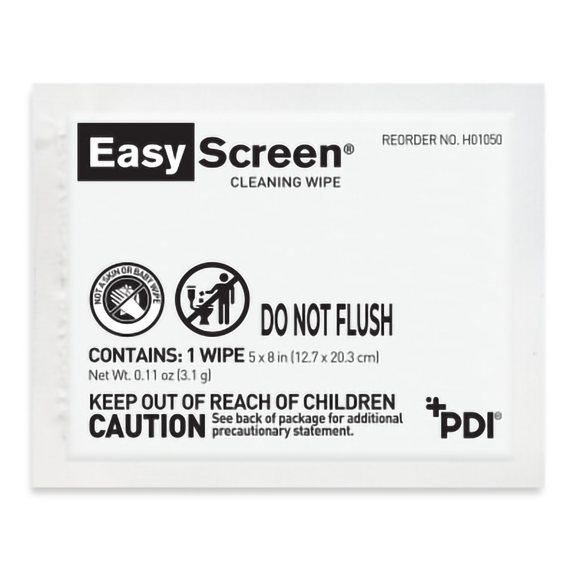 PDI® Easy Screen™ Cleaning Wipe, Individual Packet