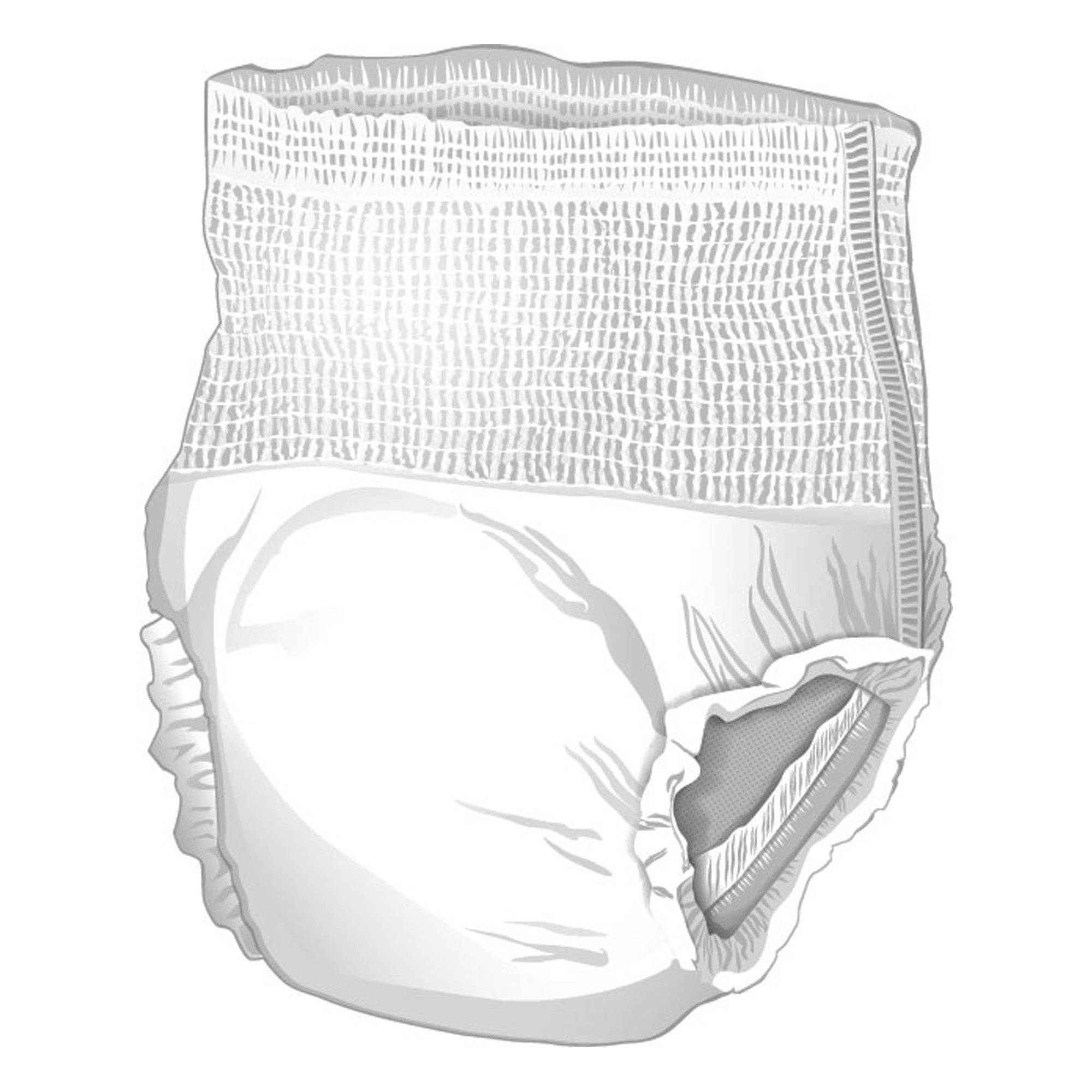 McKesson Ultra Heavy Absorbent Underwear, Small