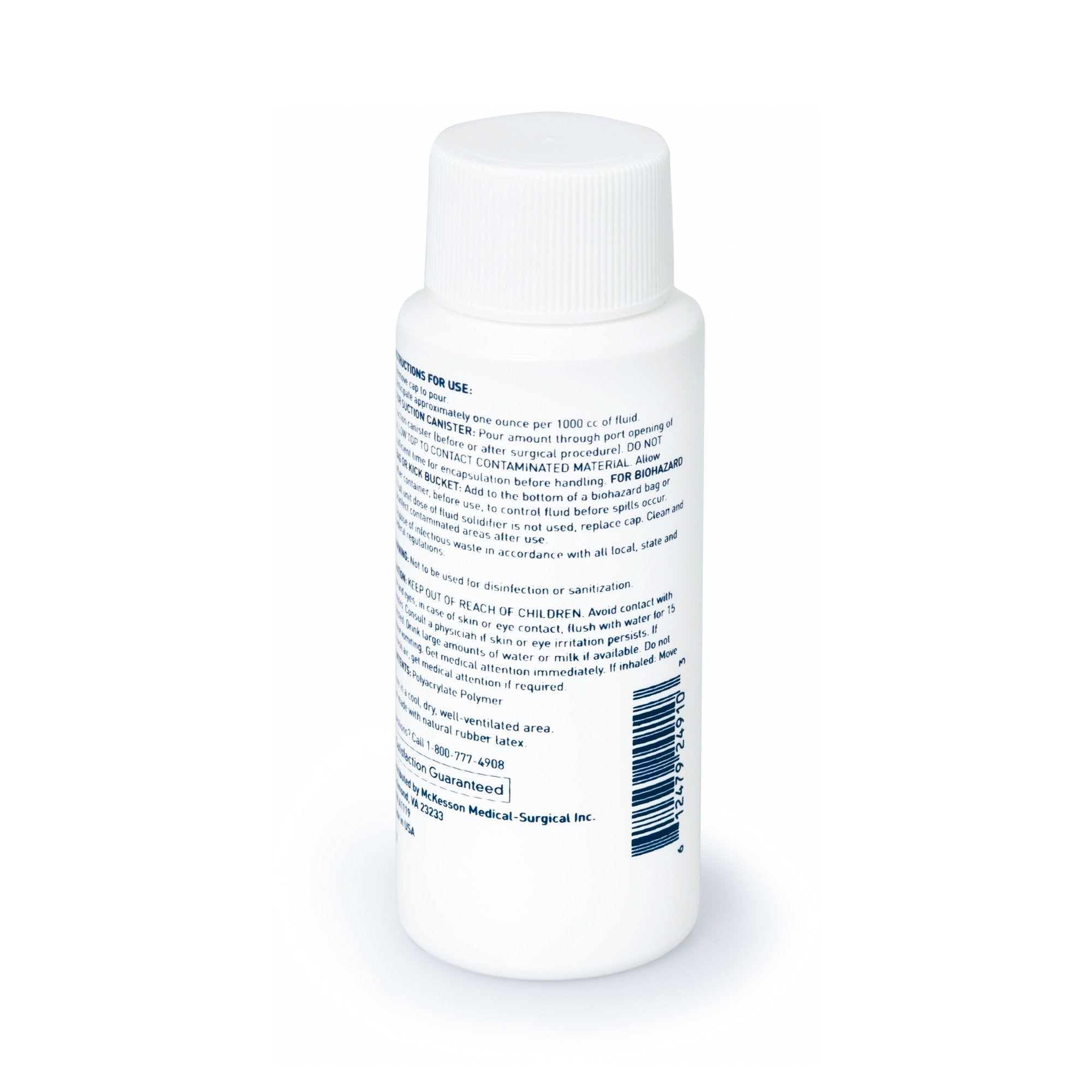 McKesson Fluid Solidifier, Screw Top Bottle, 750 mL