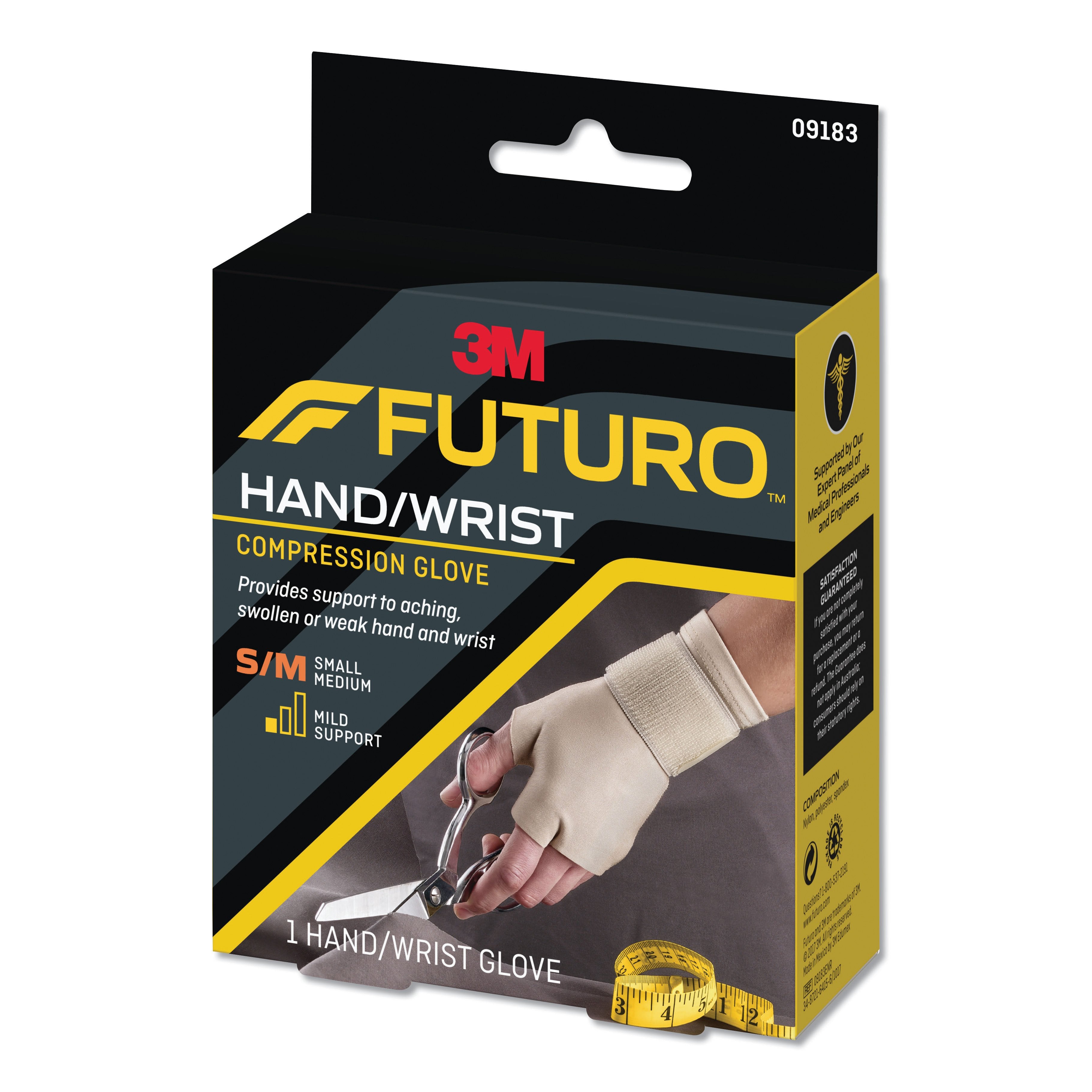 3M™ Futuro™ Support Glove, Fingerless, Ambidextrous