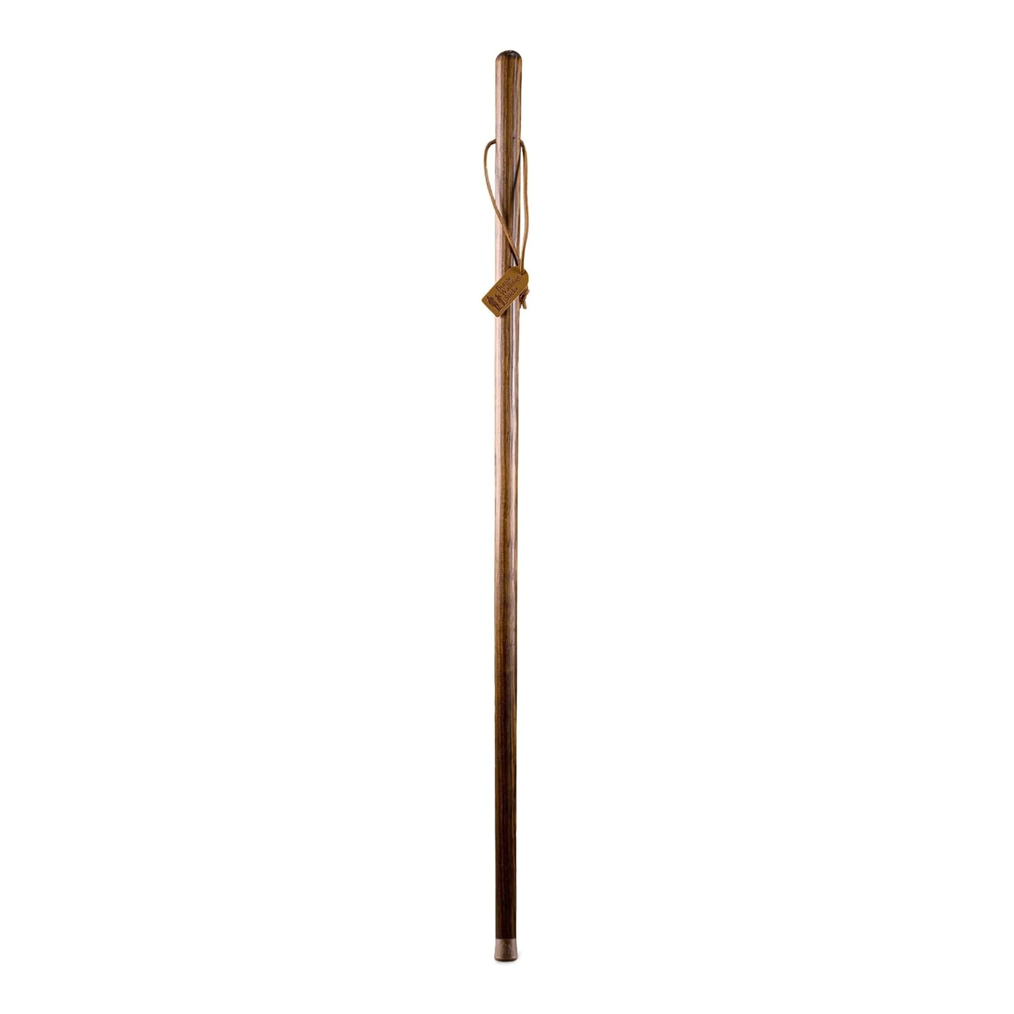 Brazos™ Traditional Straight Pine Handcrafted Walking Stick, 48-Inch, Brown