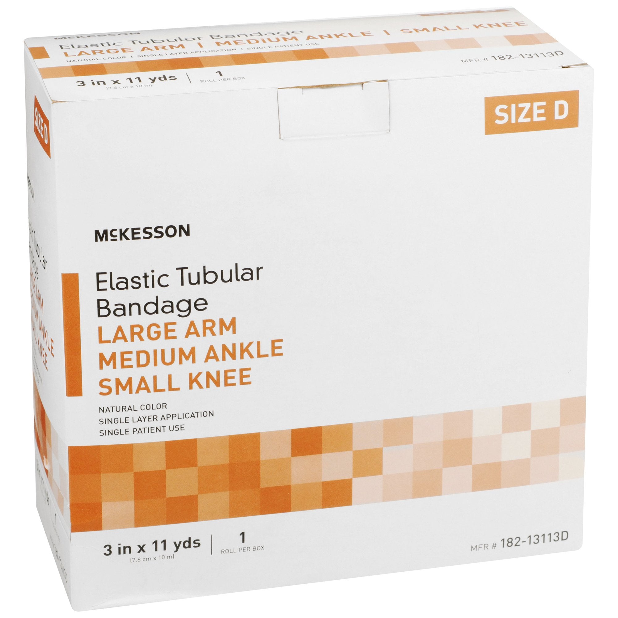 McKesson Elastic Tubular Support Bandage, 3 Inch x 11 Yard