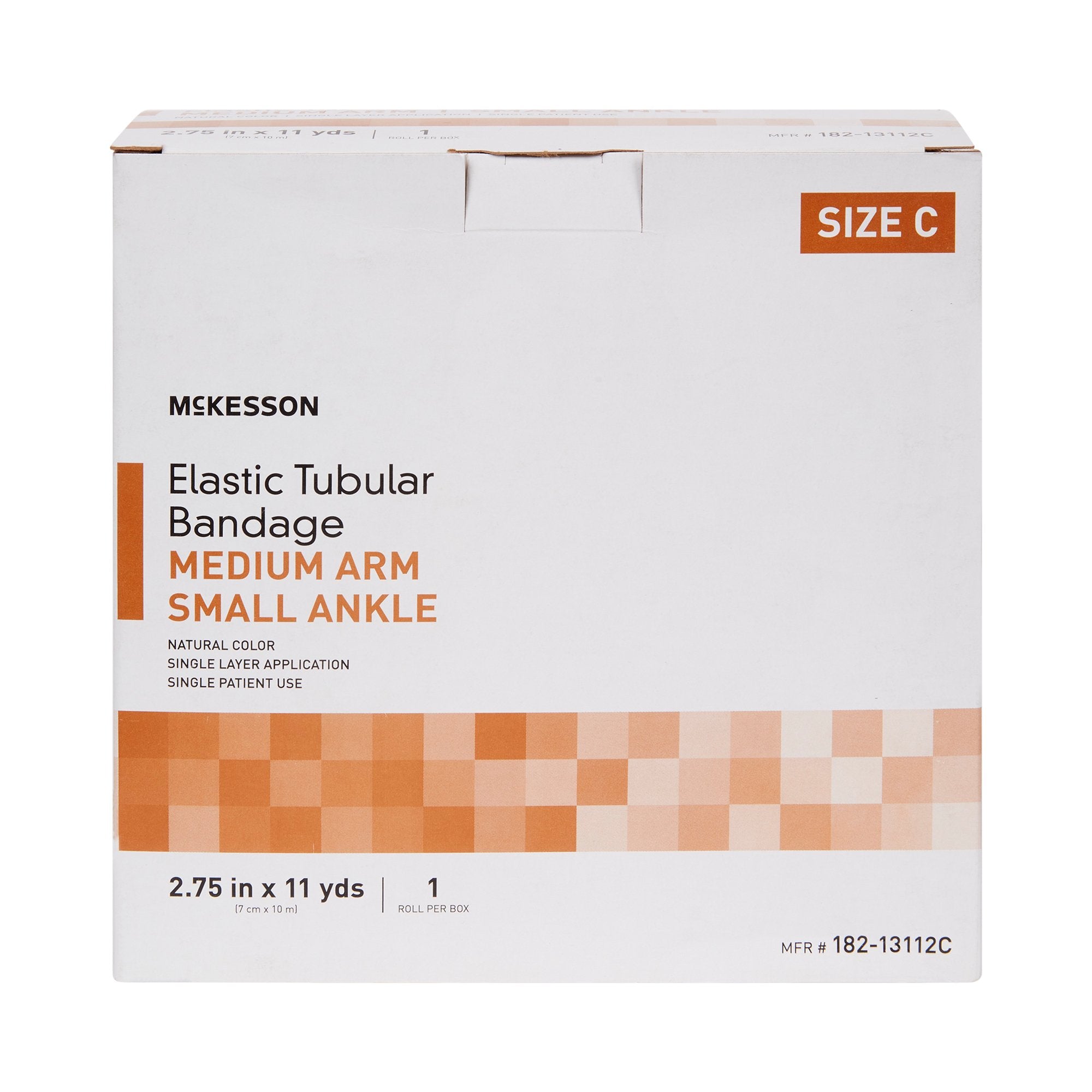 McKesson Elastic Tubular Support Bandage, 2-3/4 Inch x 11 Yard