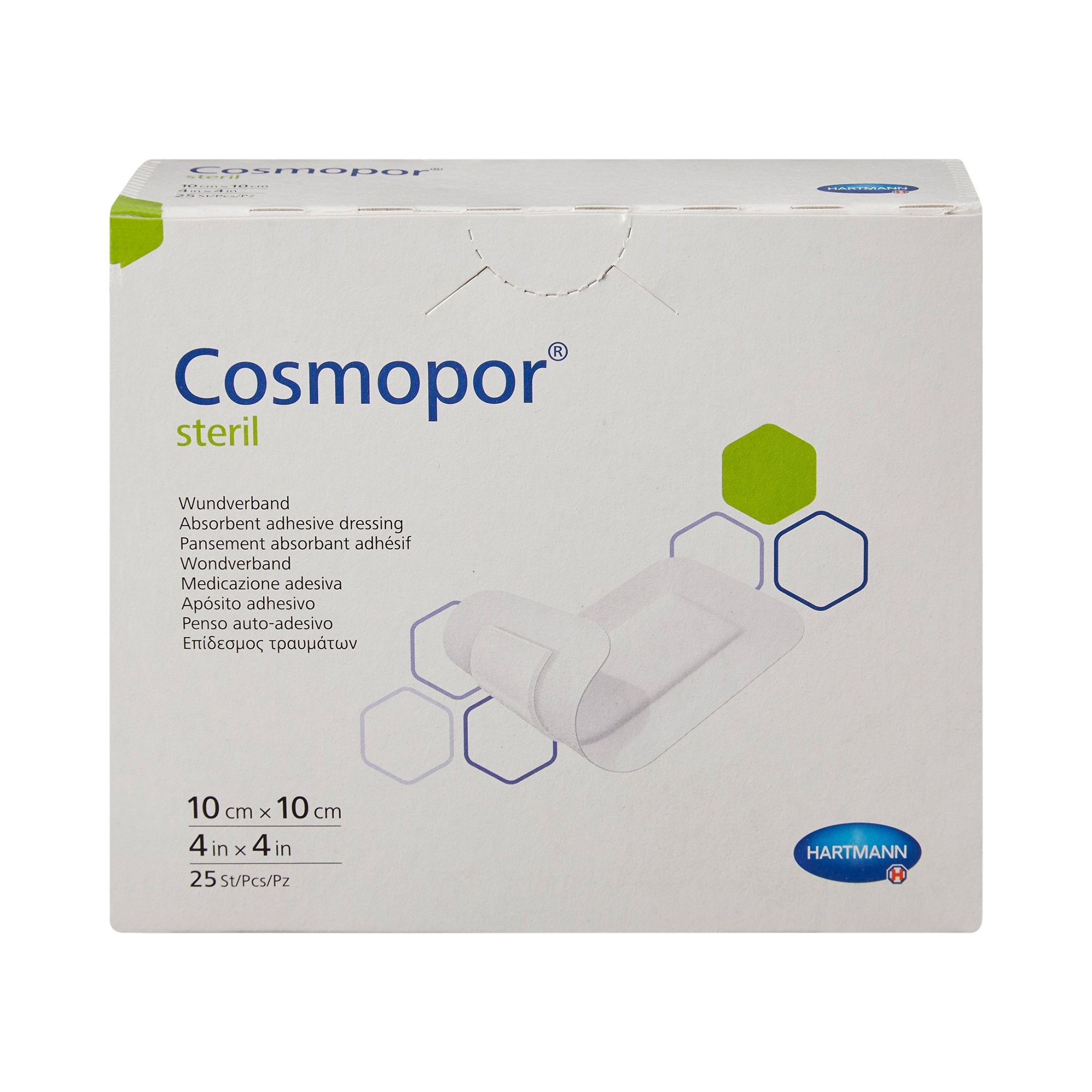 Cosmopor® Adhesive Dressing, 4 x 4 Inch