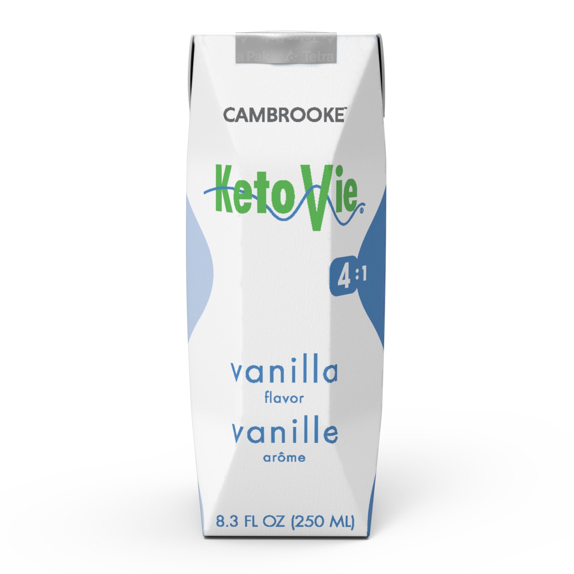 KetoVie™ 4:1 Vanilla Liquid for the Dietary Management of Intractable Epilepsy, 8.5-ounce carton