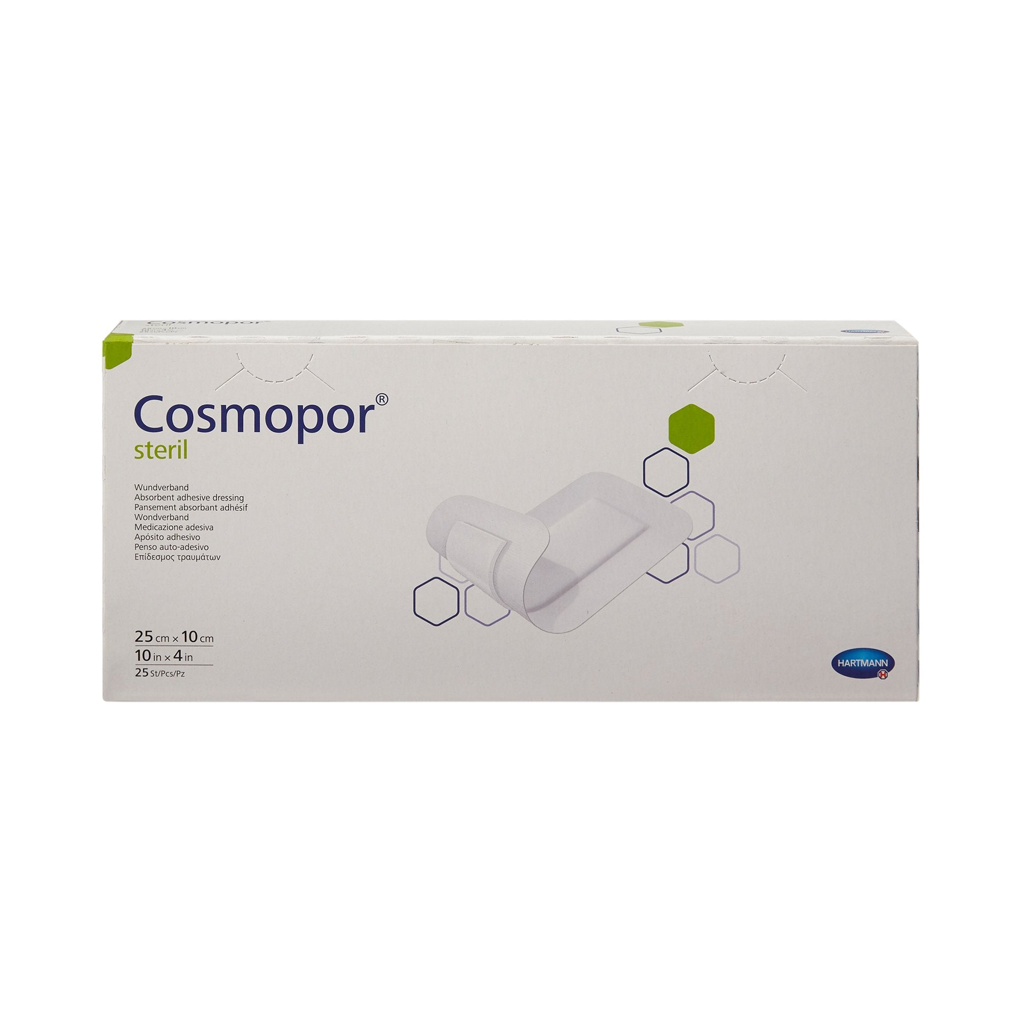 Cosmopor® Adhesive Dressing, 4 x 10 Inch