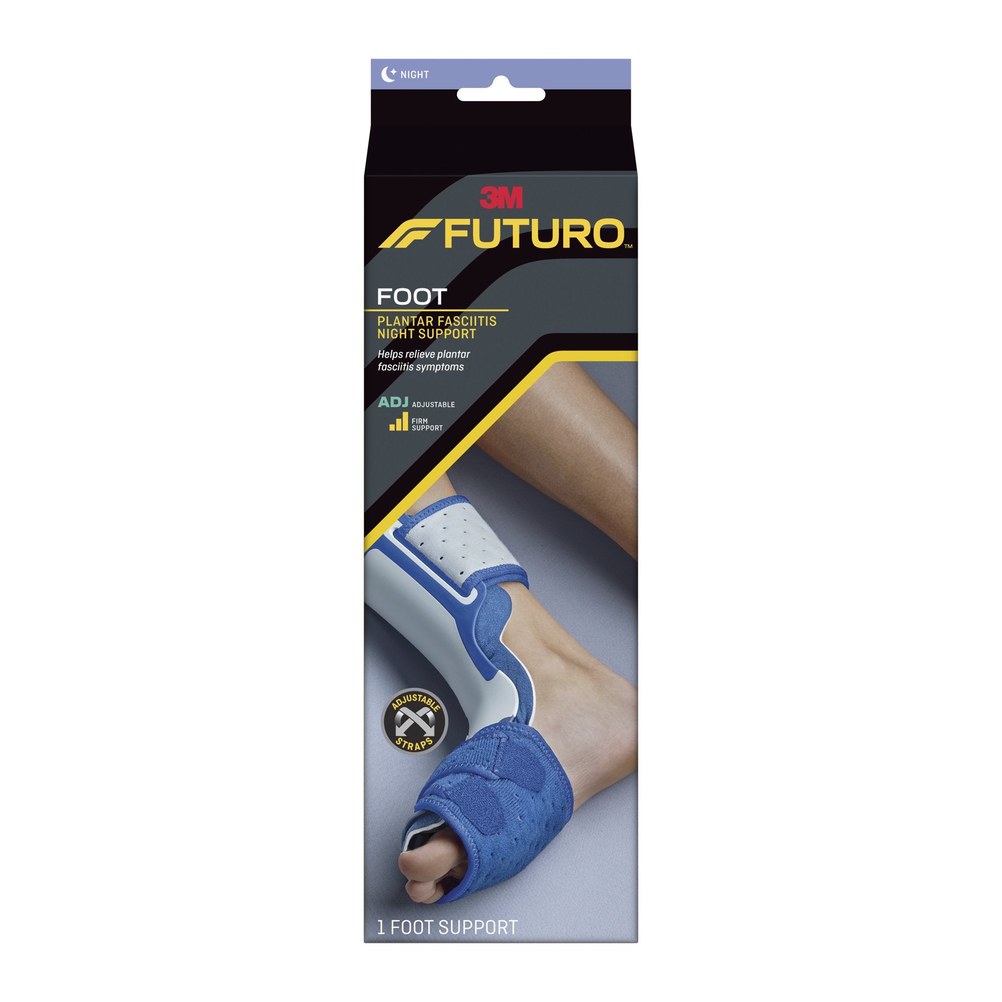 3M Futuro Night Splint, Left or Right Foot, Navy, Adult